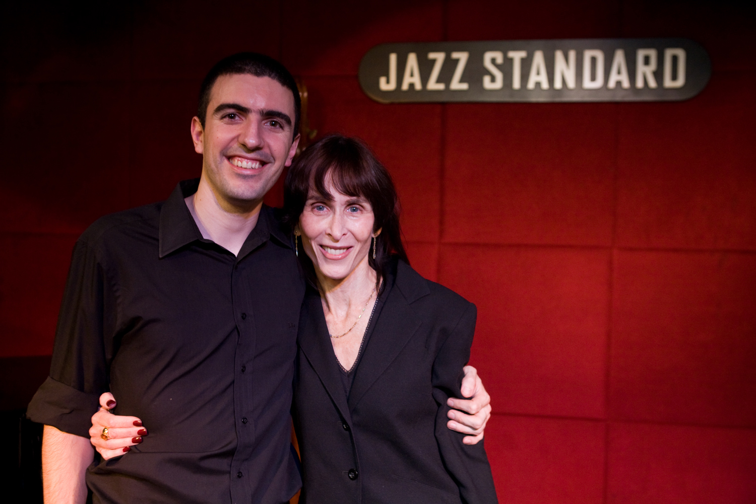Pedro Giraudo and Ellen Azorin at the Jazz Standard — jazz photo by Ellen Azorin | All About Jazz
