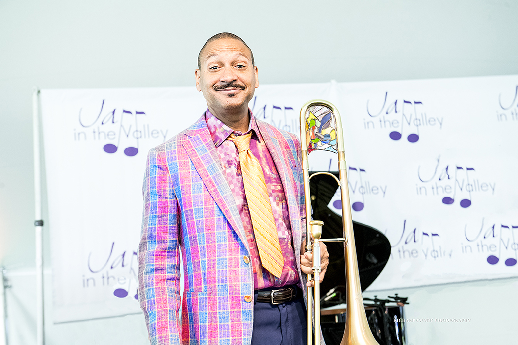 Delfeayo Marsalis at the 2017  Jazz in the Valley Jazz Festival