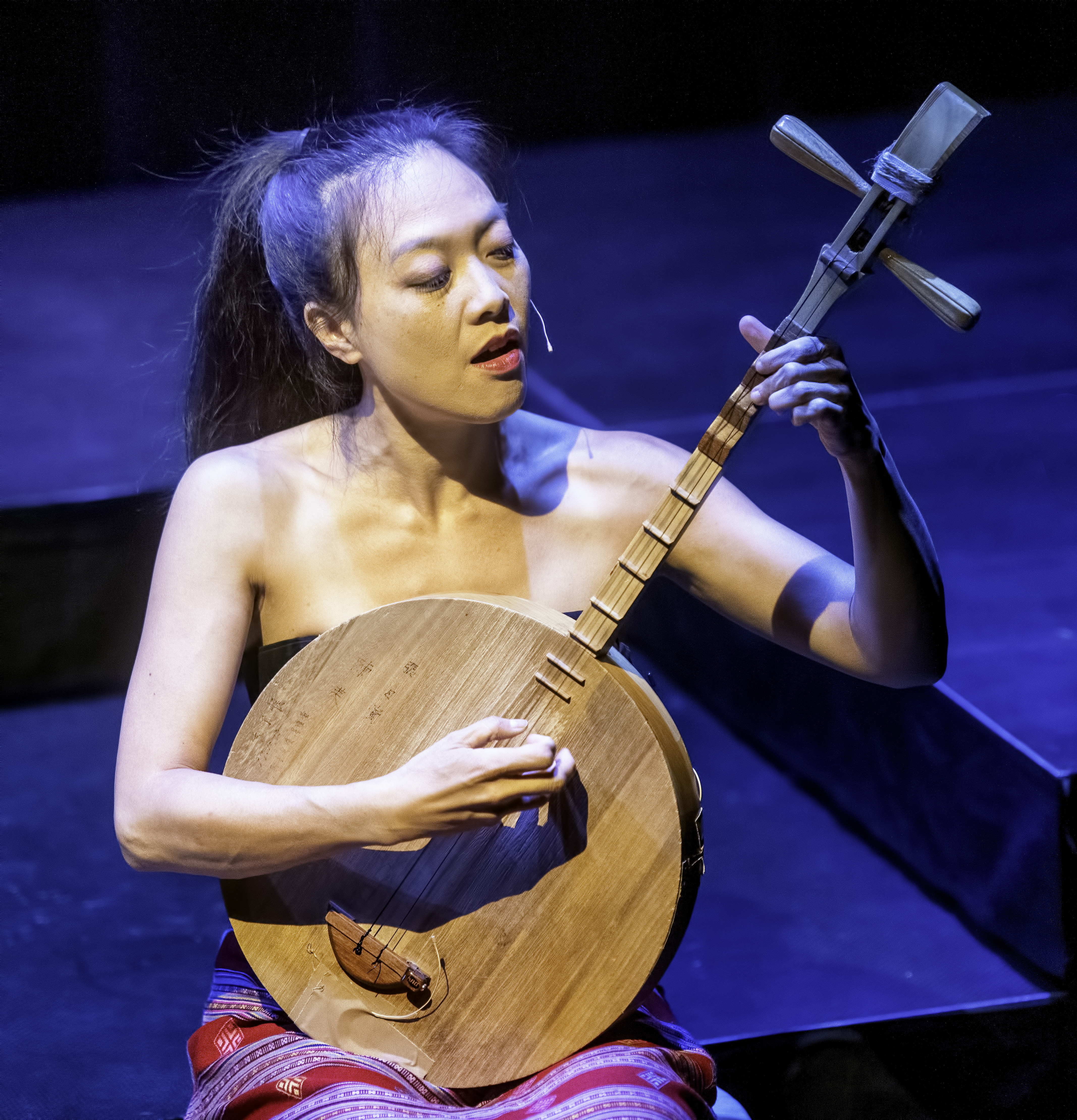 Jen Shyu performing Nine Doors at the Guelph Jazz Festival (2019 )