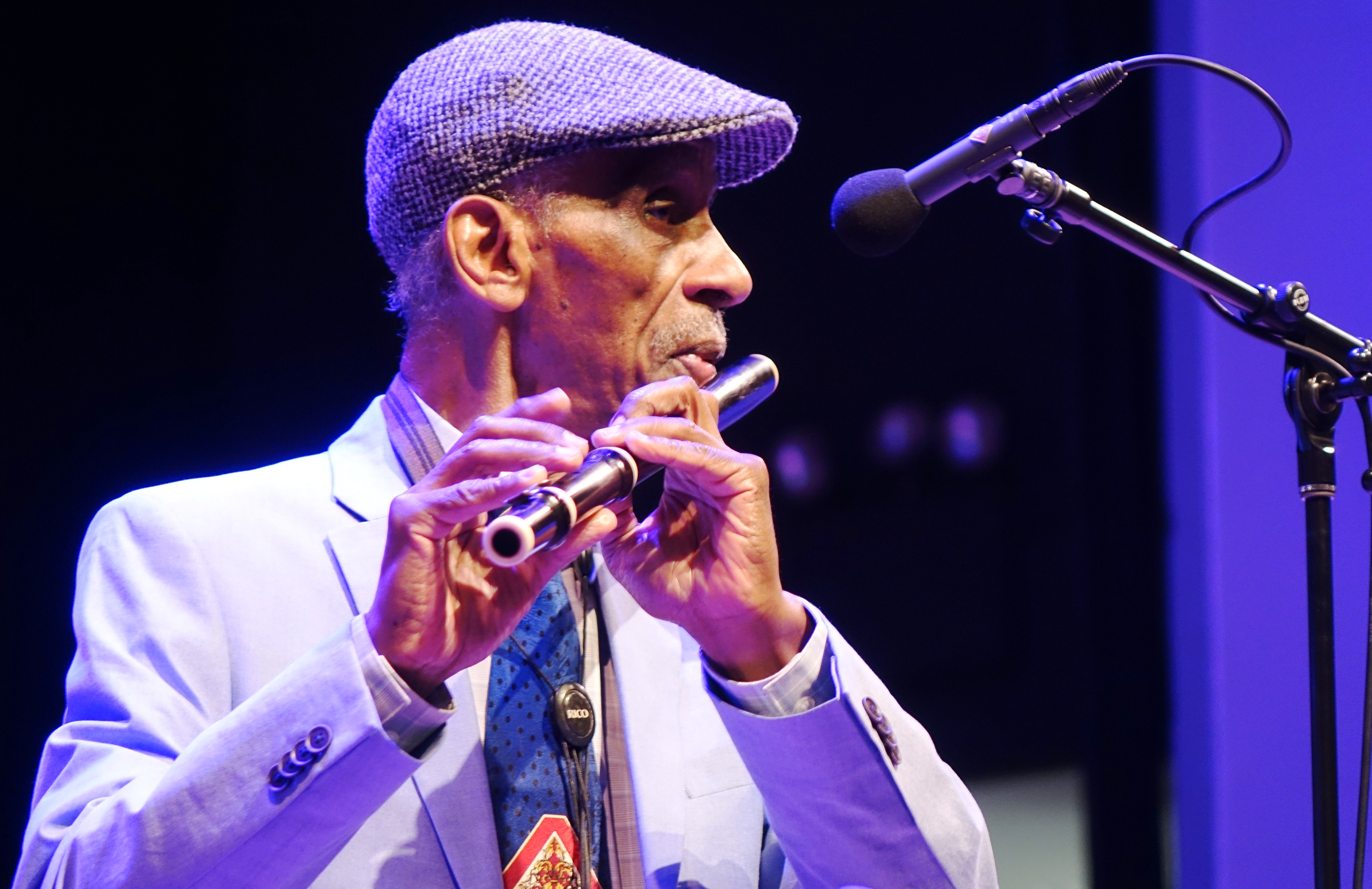 Roscoe Mitchell at Roulette, Brooklyn in May 2018