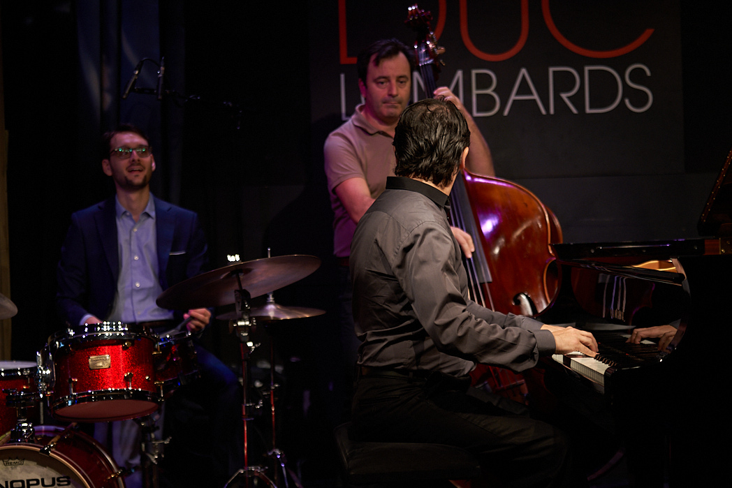 Tamir Hendelman trio rehearsal session in Paris, Sep 2019