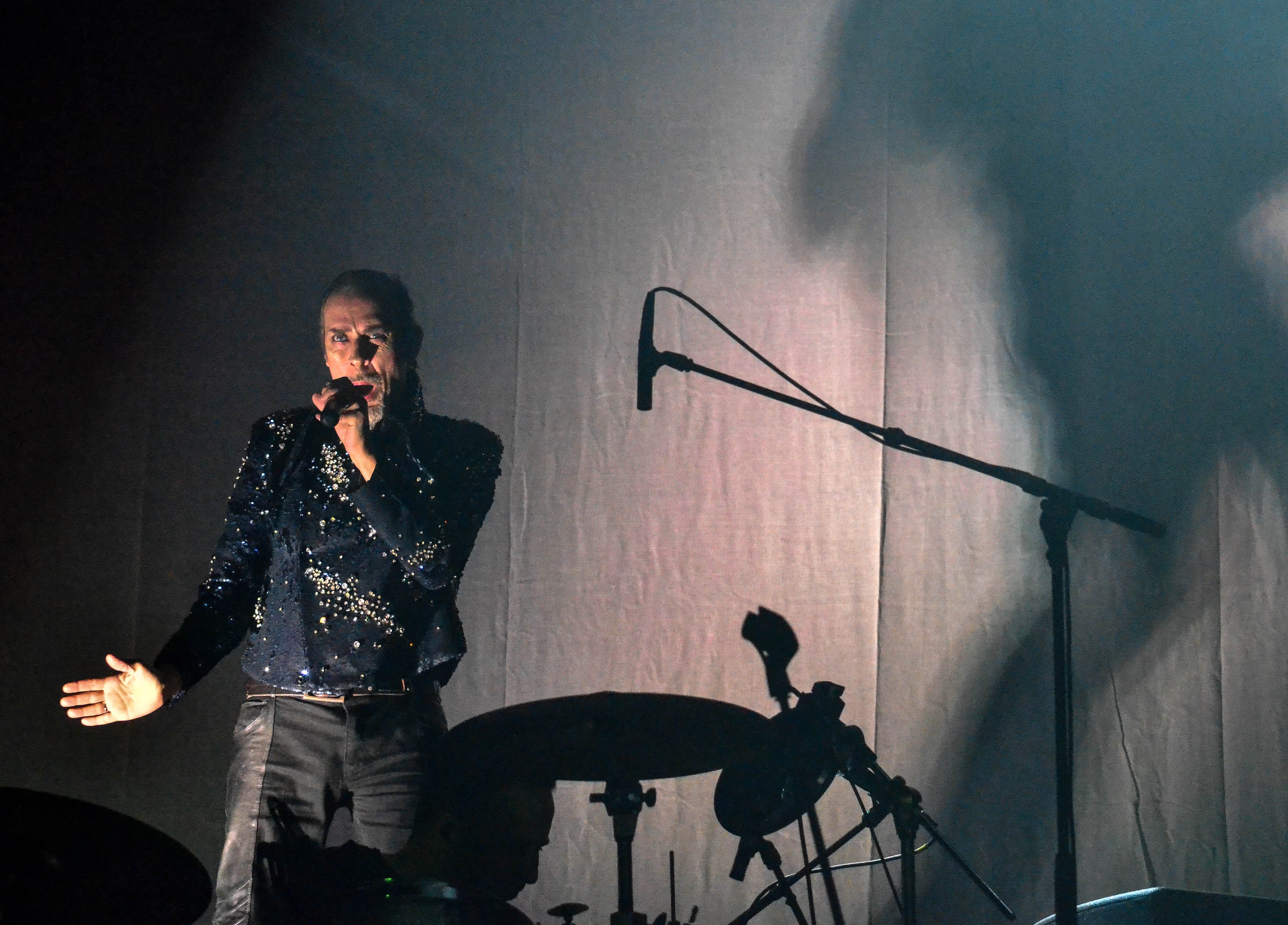 Peter Murphy at Terminal 5 in NYC.