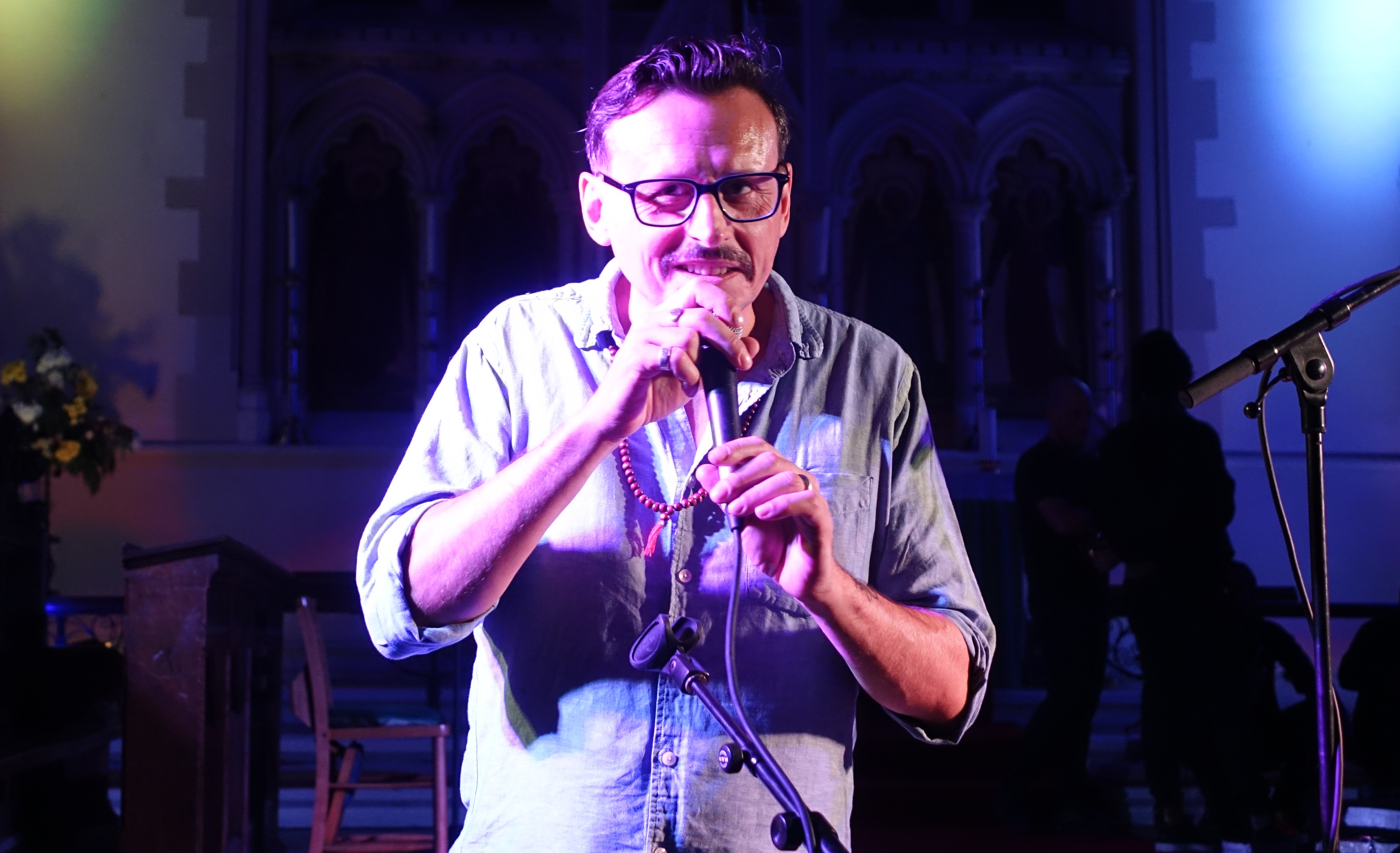 Daniel Spicer at Brighton Alternative Jazz Festival in October 2018