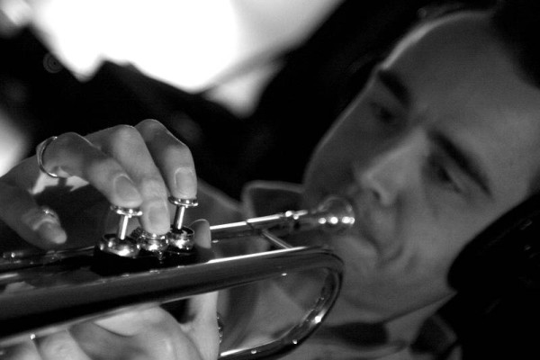 Loc Burdin During the Recording of the CD of the Group "Lebocal" at Studio de la Buissonne, Avignon, France, March 2006