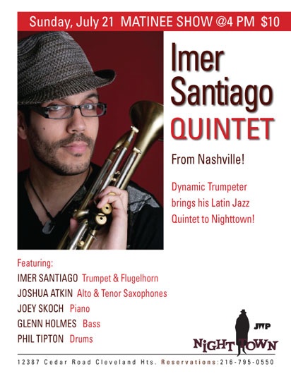 Imer santiago quintet @ nighttown