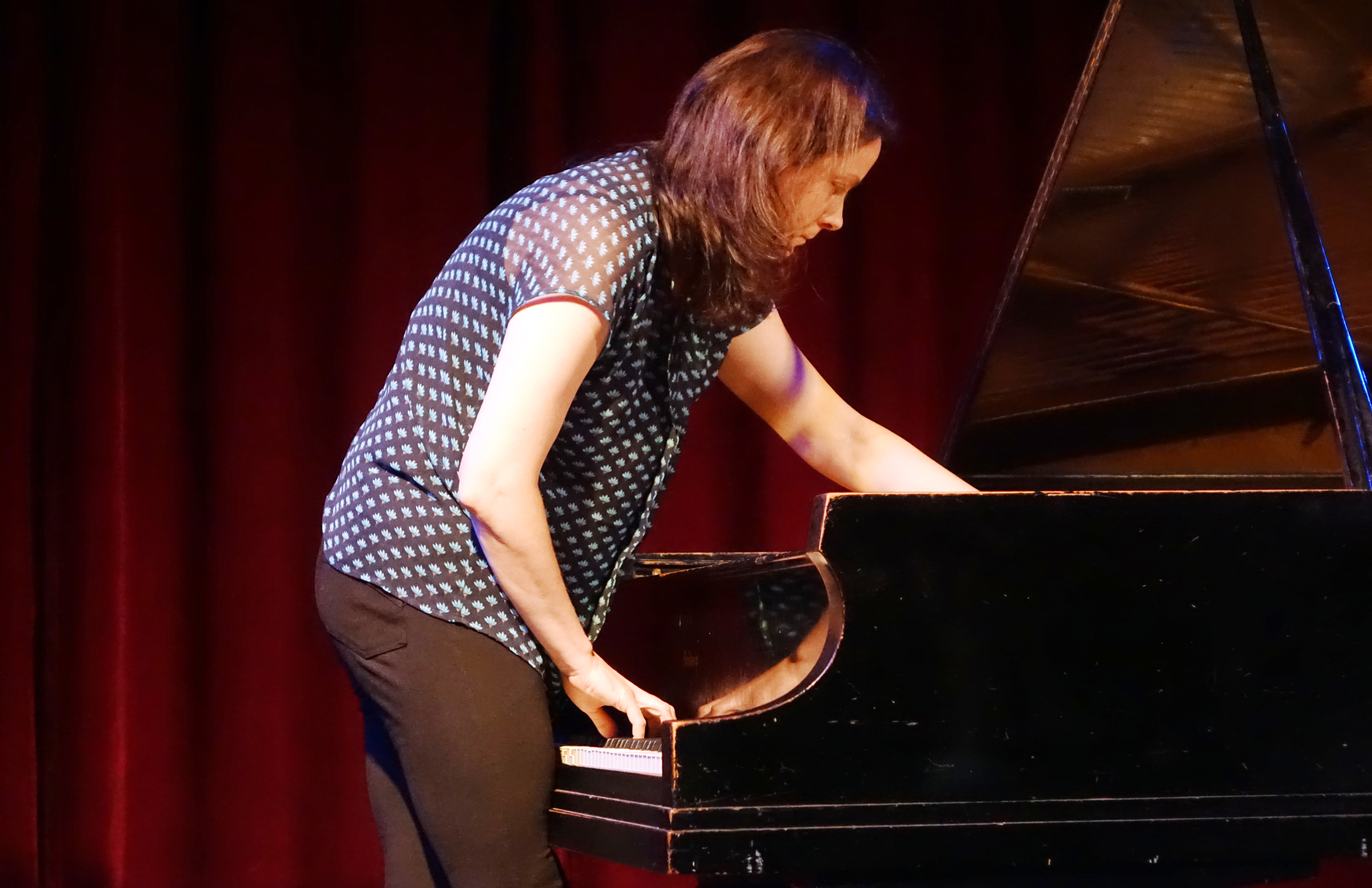 Kris Davis at the Jazz Gallery, NYC in May 2018