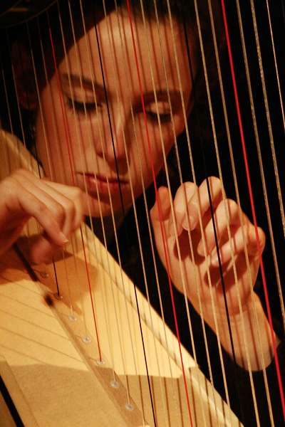 Julie Campiche with "Gilles Torrent World Jazz Sound" at la Traverse, Geneva, Switzerland, 2005