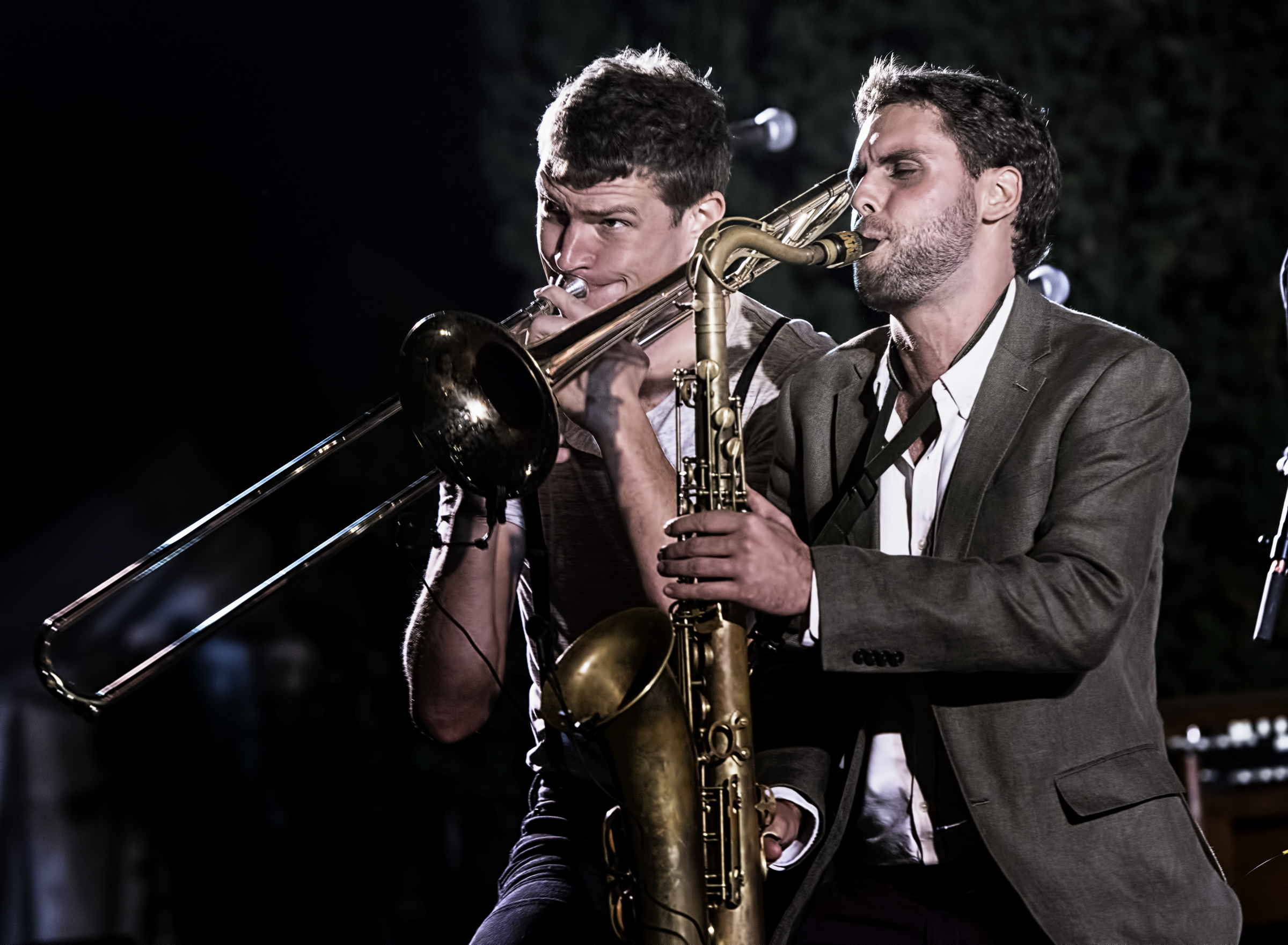 Sam Crittenden and Ben Flocks with Sammy Miller and the Congregation at the Monterey Jazz Festival