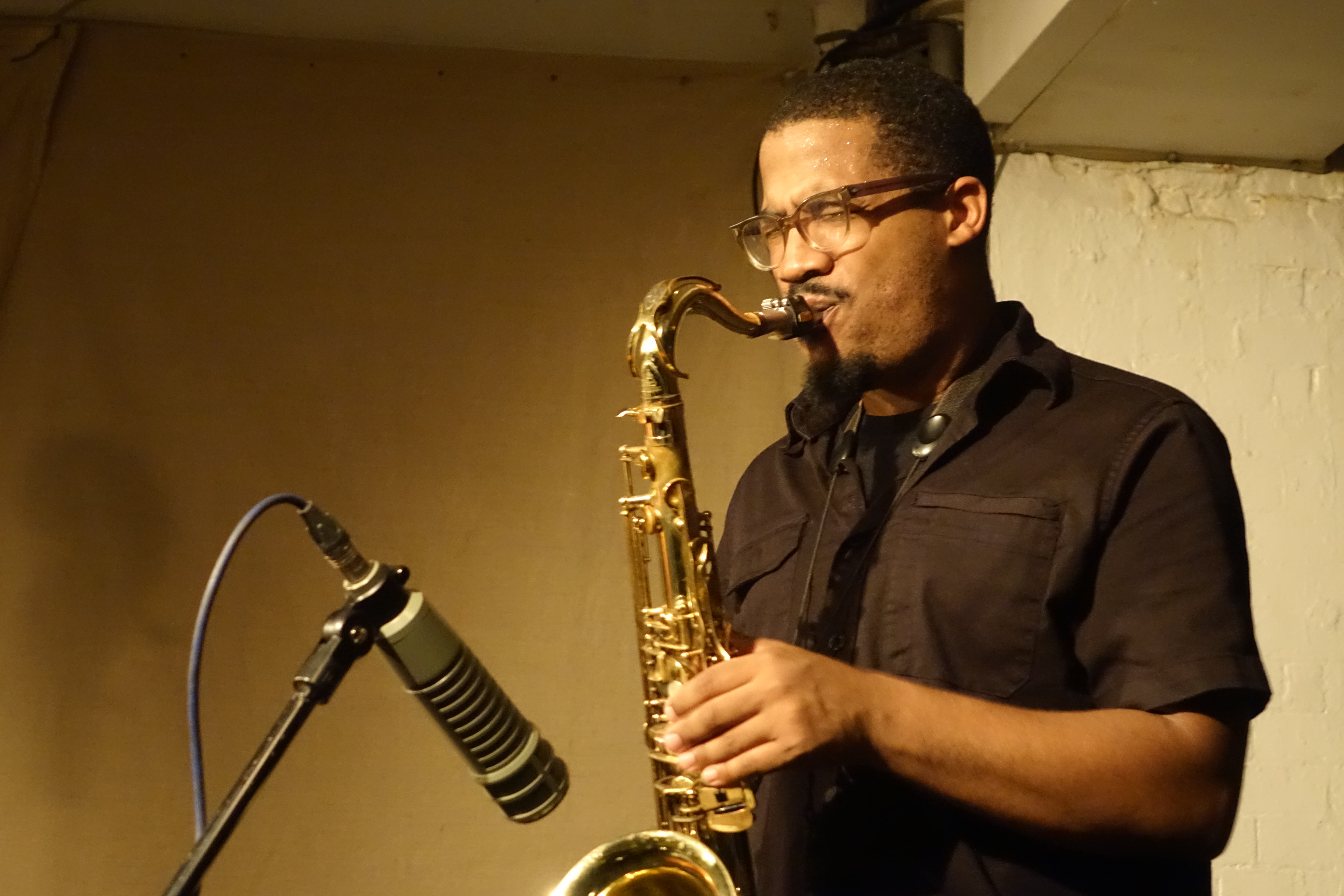 James Brandon Lewis at Cafe Oto, London in February 2019