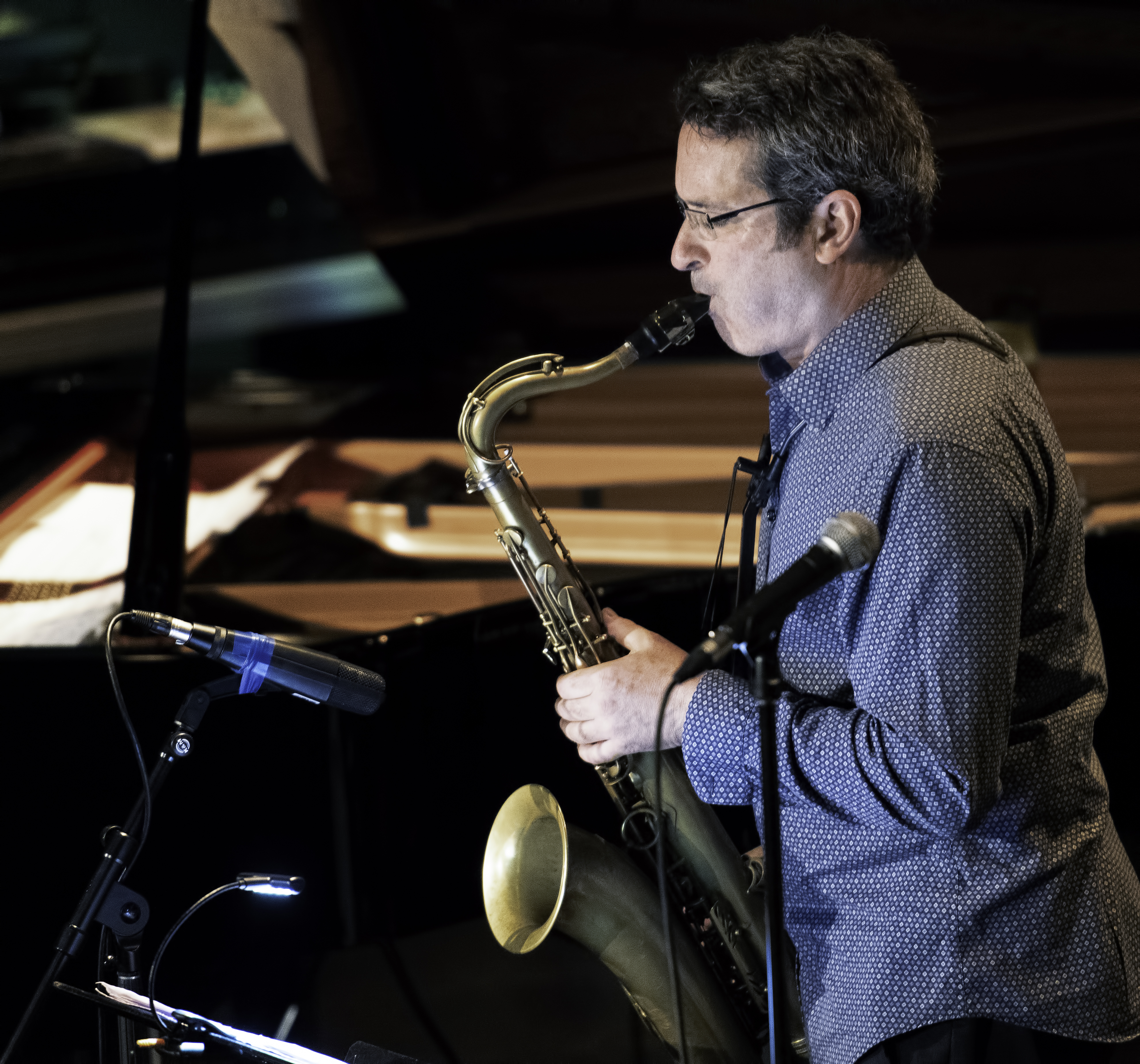 Frank Lozano with Donato, Bourassa, and Tanguay at At The Montreal International Jazz Festival 2019 