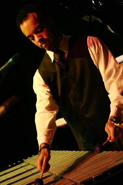 Nicolas Maret with "Swing Session" at la Ferme Marignac, Geneva, Switzerland, 2006
