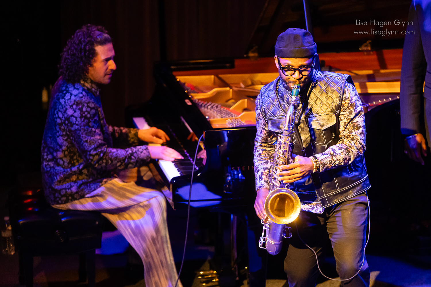 Emmet Cohen, Tivon Pennicott — jazz photo by Paul Rauch | All About Jazz