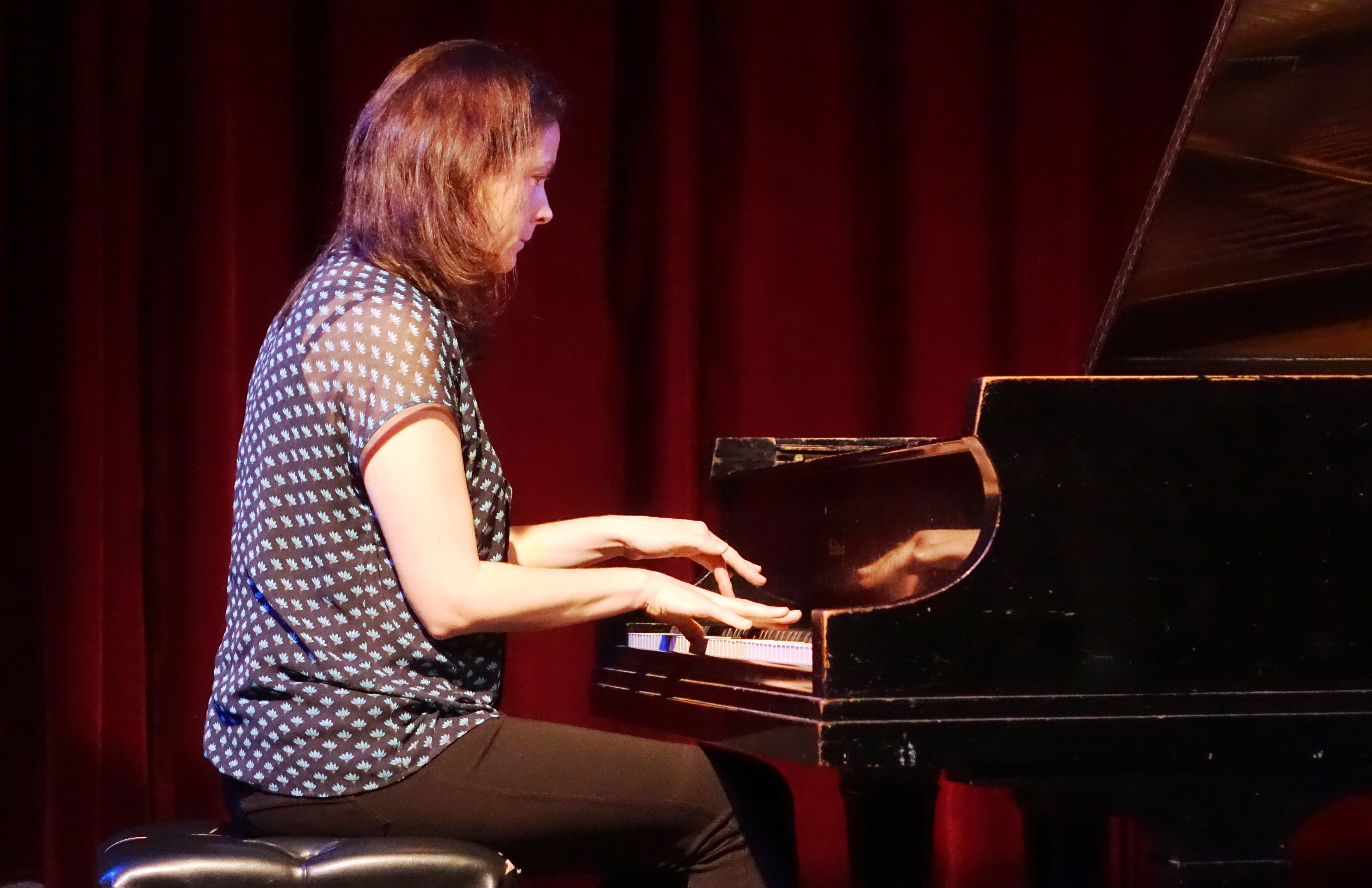 Kris Davis at the Jazz Gallery, NYC in May 2018