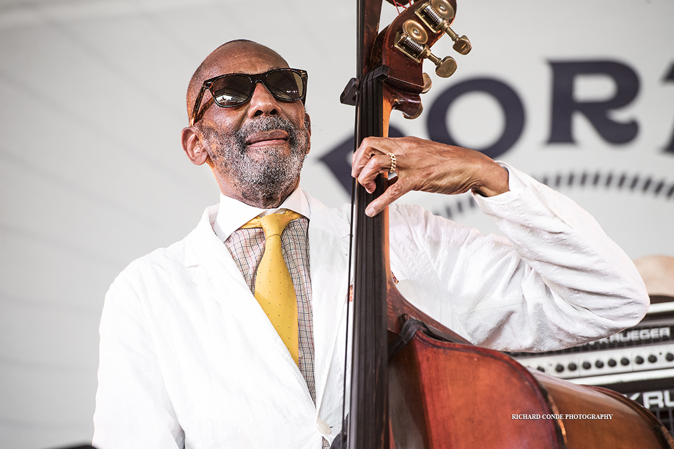 Ron Carter at the 2019 Newport Jazz Festival