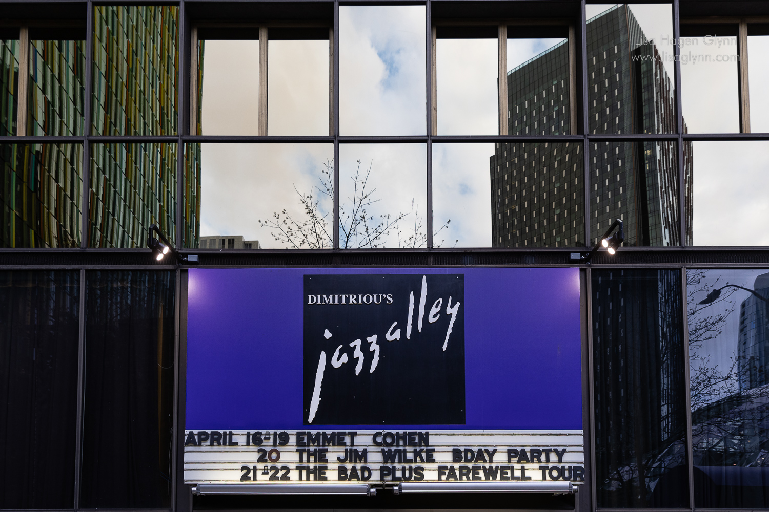 Jazz Alley Marquee — jazz photo by Paul Rauch | All About Jazz