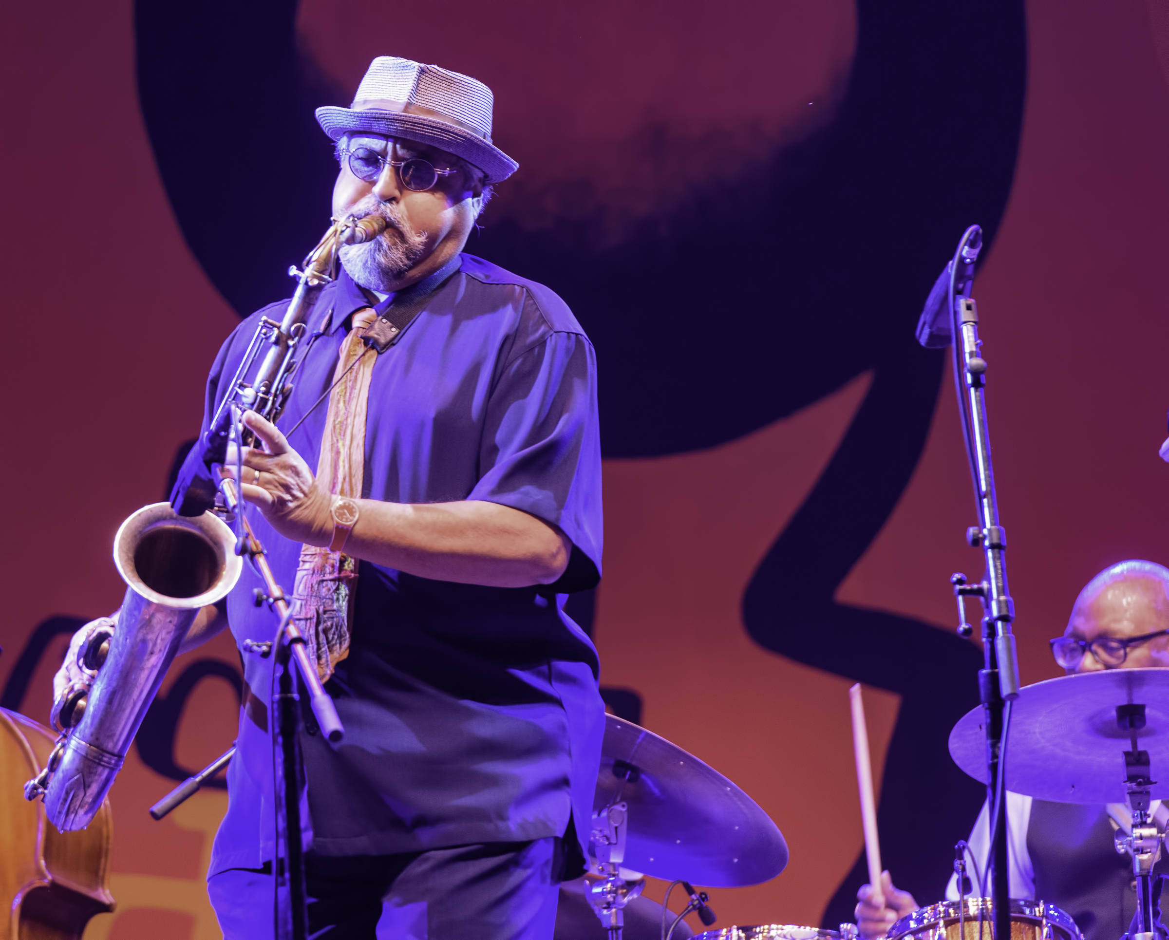 Joe Lovano and Lewis Nash with A Tribute to Sonny Rollins at the Monterey Jazz Festival