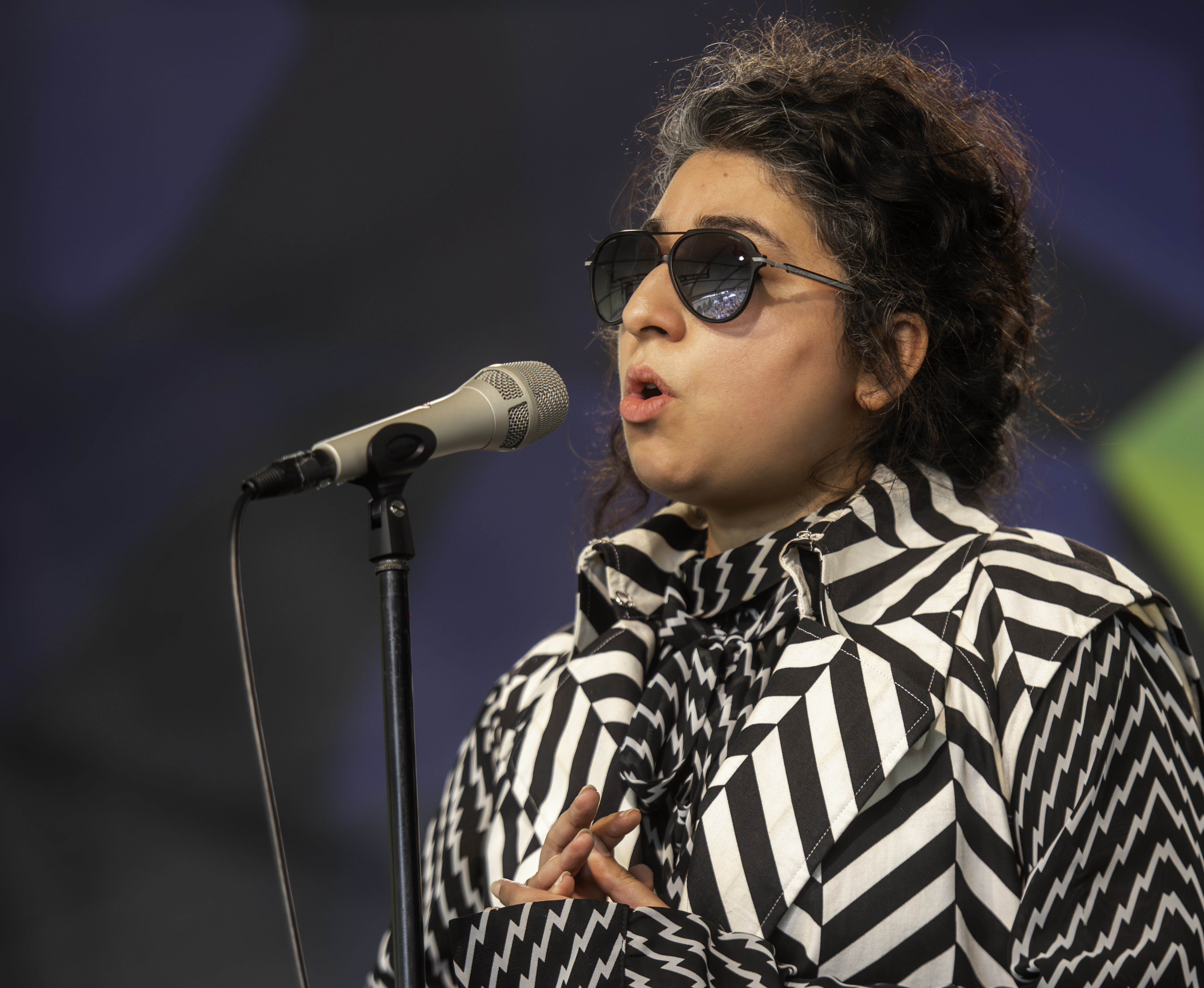 Arooj Aftab with Love in Exile at the Newport Jazz Festival 2023