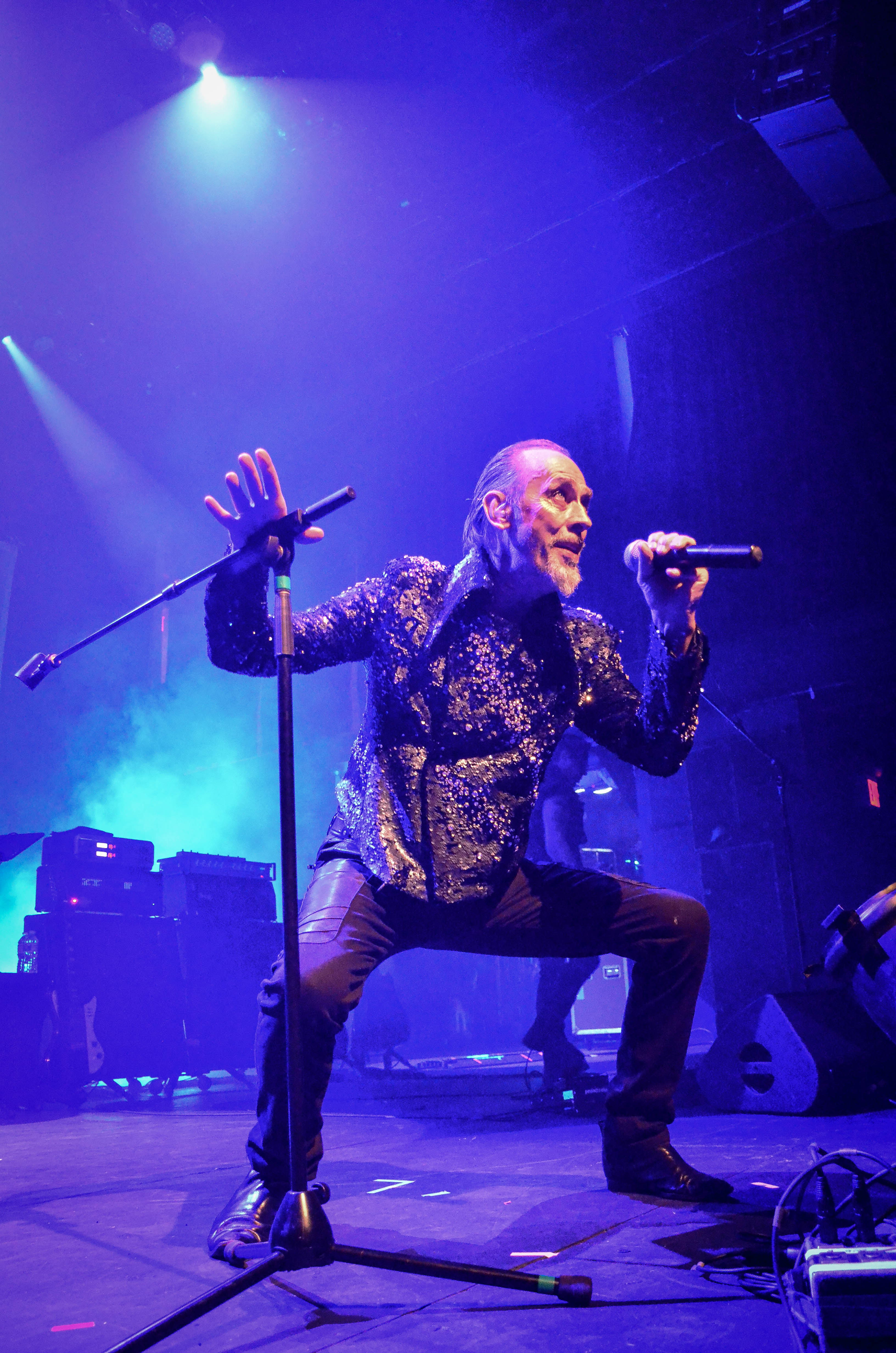 Peter Murphy at Terminal 5 in NYC.