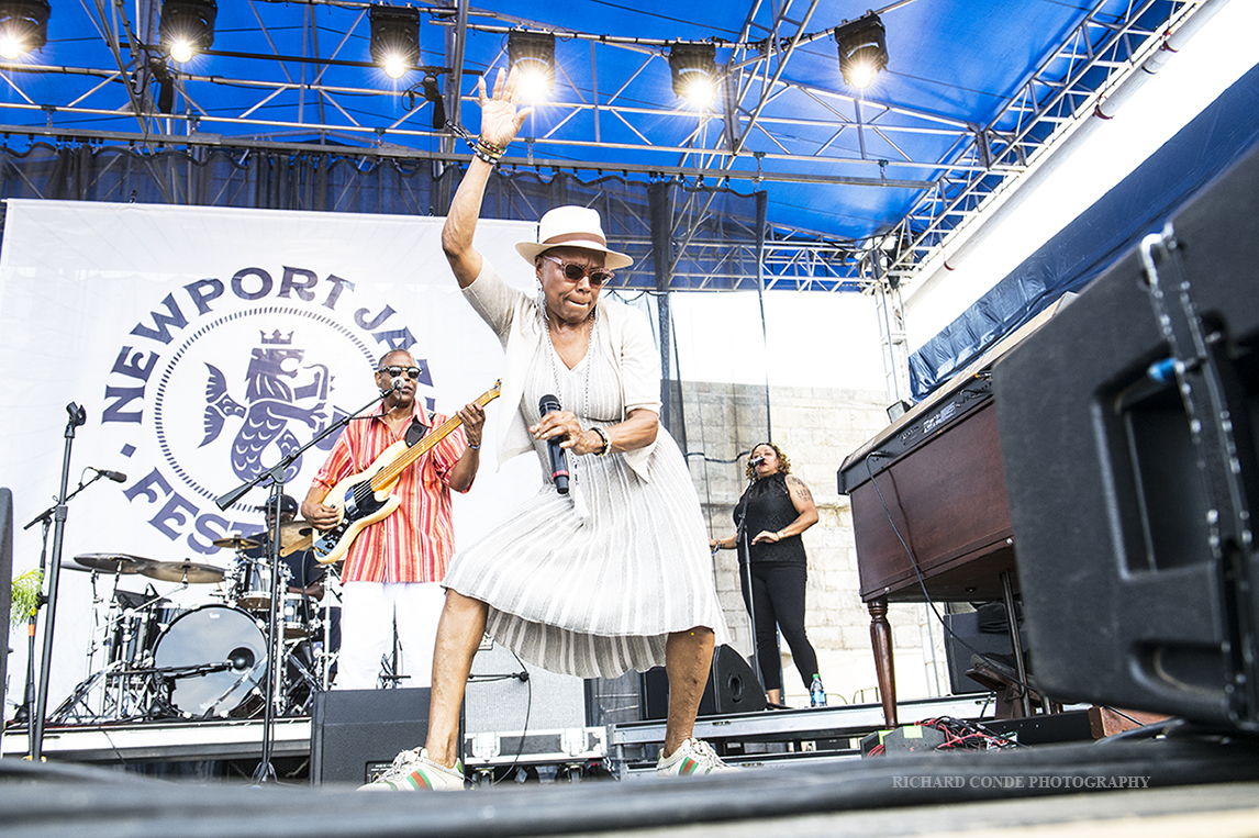 Dee Dee Bridgewater at the 2019 Newport  Jazz Festival