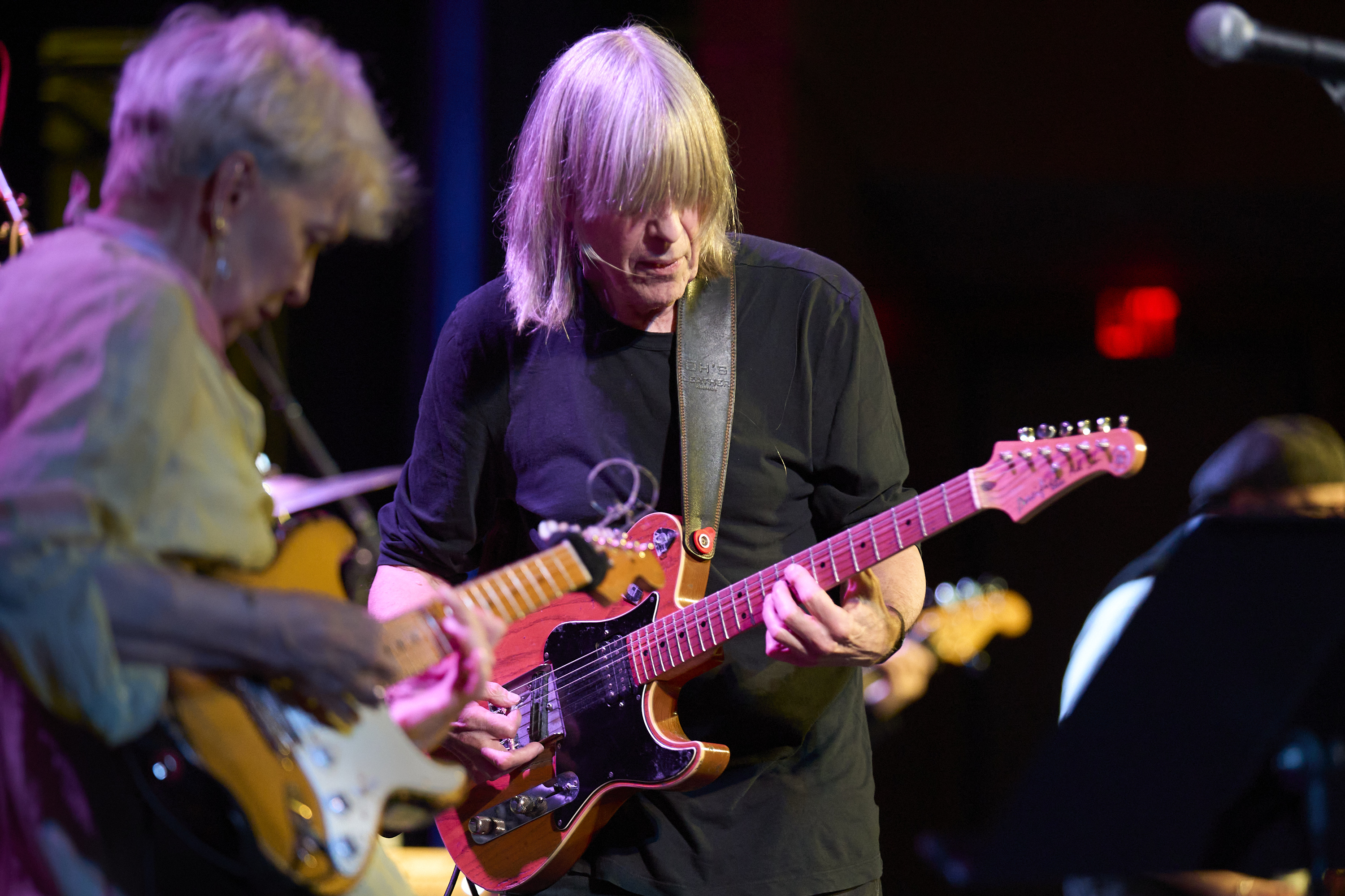 Leni Stern and Mike Stern at the 2025 Rochester International Jazz Festival
