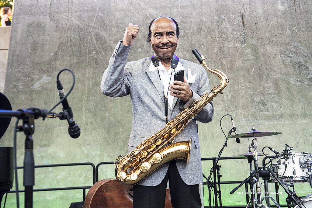 Benny Golson at the 2017 Detroit Jazz Festival