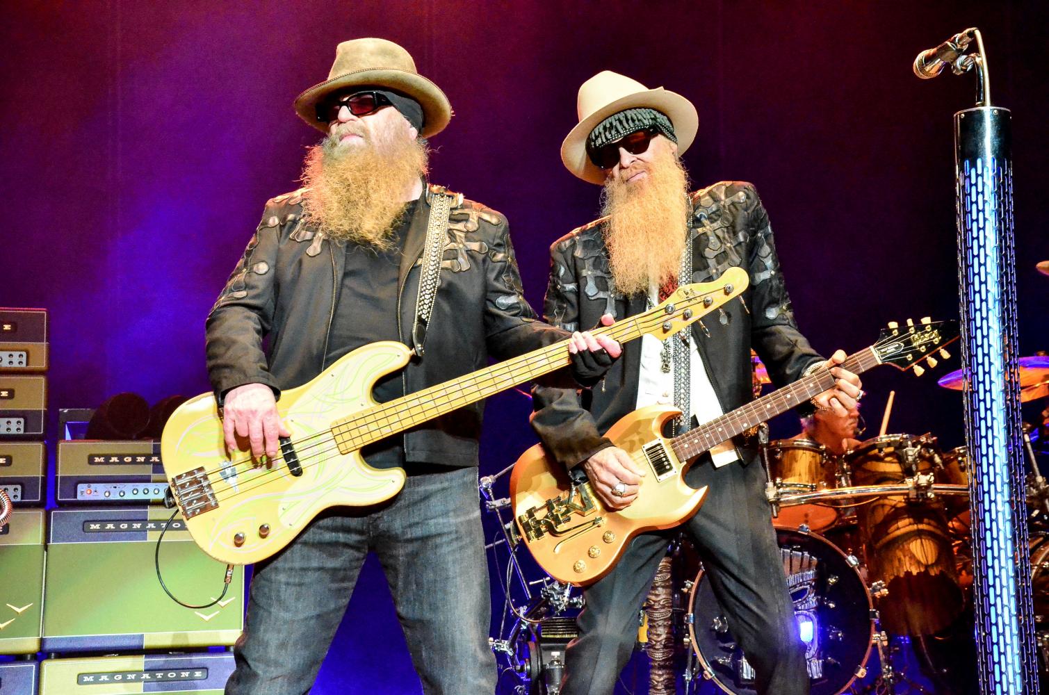 ZZ Top at Nikon at Jones Beach on 9-9-2016.