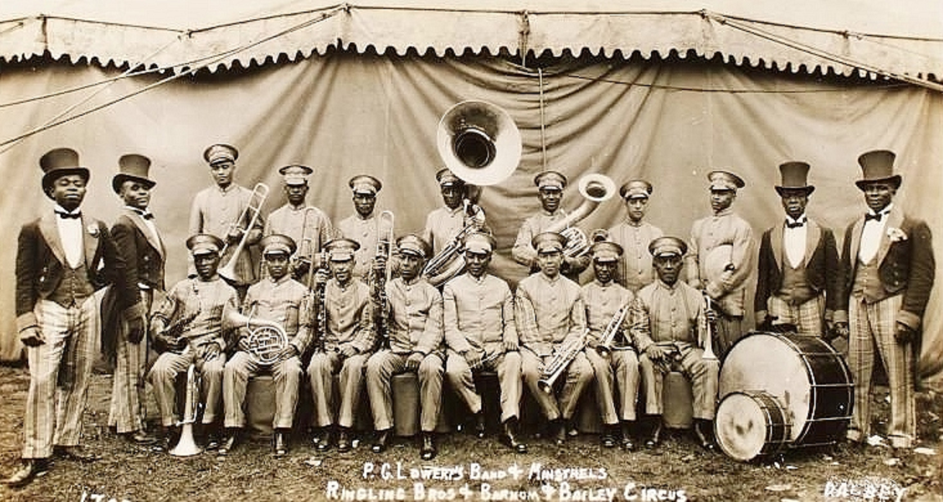 P.G. Lowery Ringling Bros. Circus Band and Minstrels — jazz photo by Arthur R George | All About Jazz
