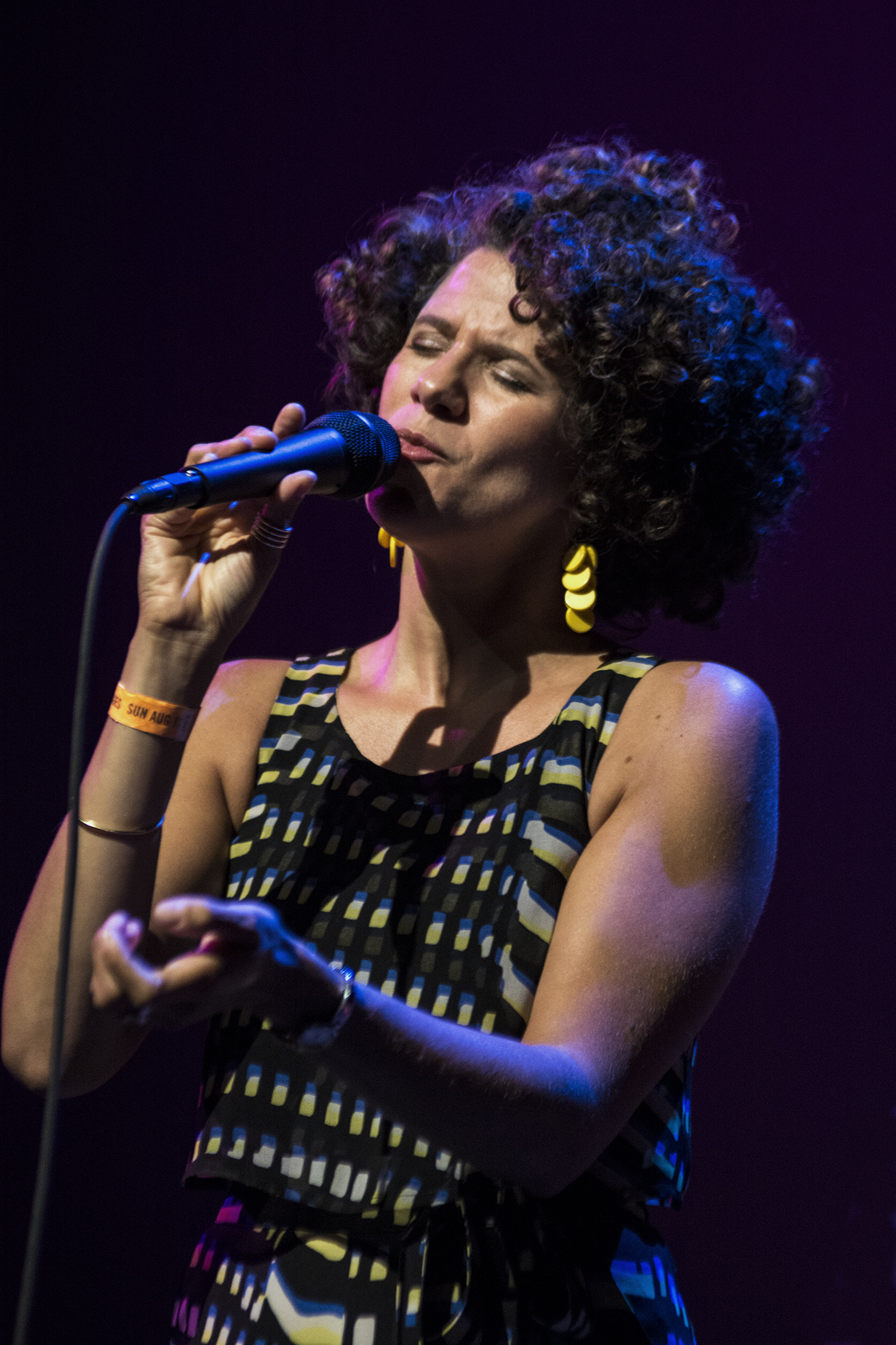 Cyrille Aimee at San Jose Jazz Summer Fest 2017
