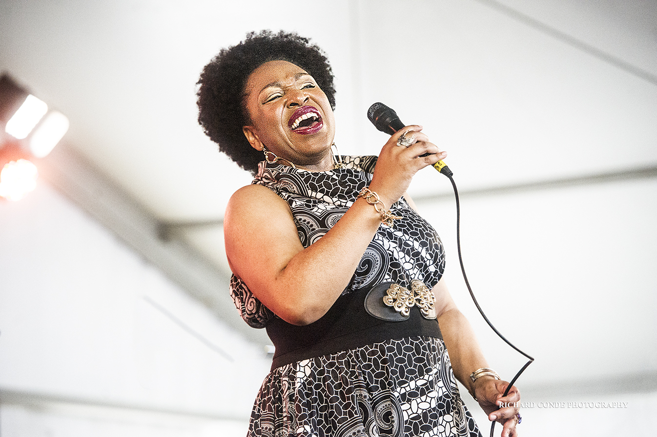 Charenee Wade at the 2018 Newport Jazz Festival