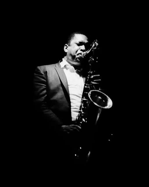 John Coltrane at the Drome 1966 — jazz photo by Paul Rauch | All About Jazz