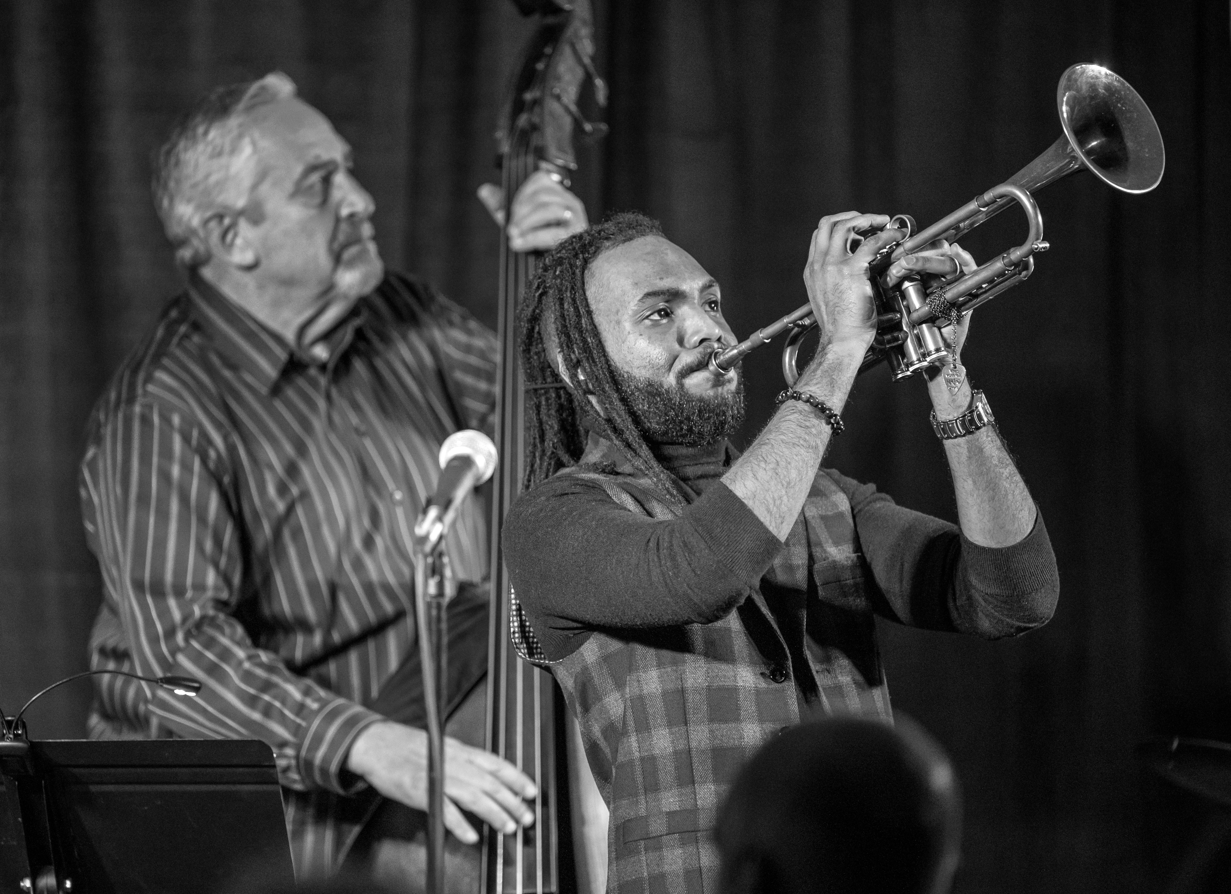 Anthony Hervey with the John Toomey Trio