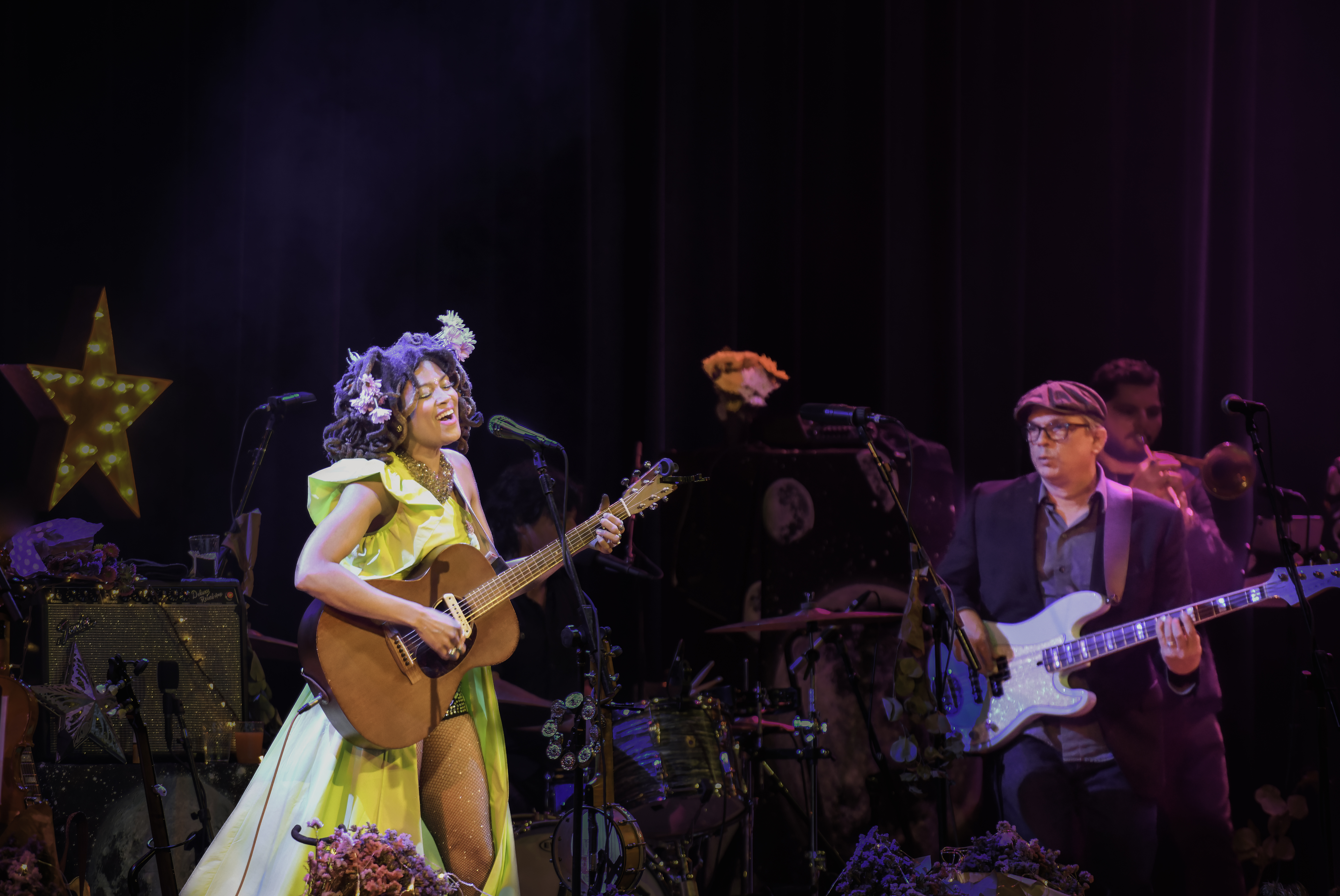 Valerie June, Gregory Wieczorek, Jason Dimatteo, And Dave Levy At Nyc Town Hall