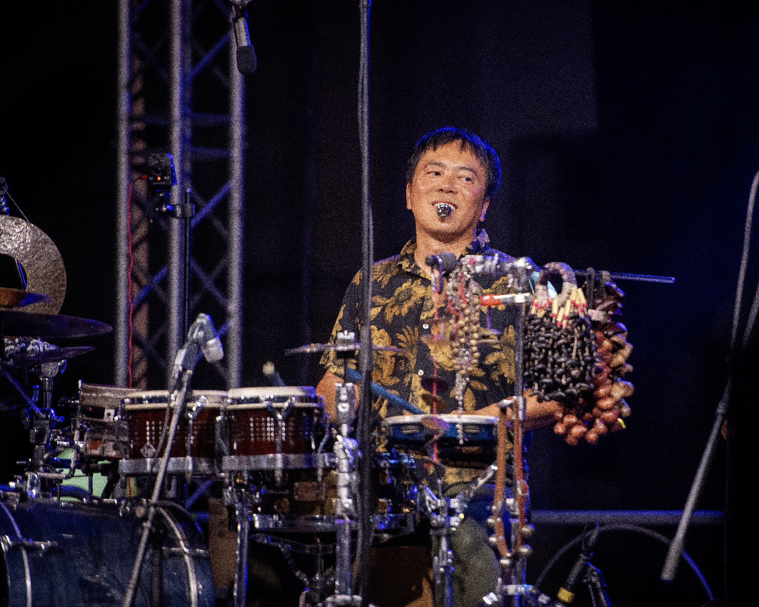 A collection of photos from Bokanté live at Bari in Jazz, Bari 07.13.2024