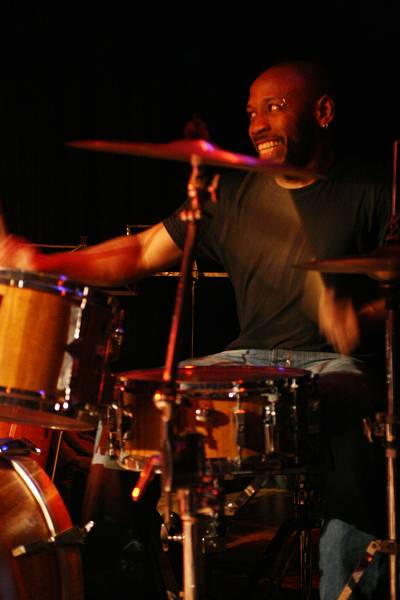 Skoota Warner at "The Screaming Headless Torsos Jam Session" at the Sud Des Alpes, Amr, Geneve, Switzerland, March 2006