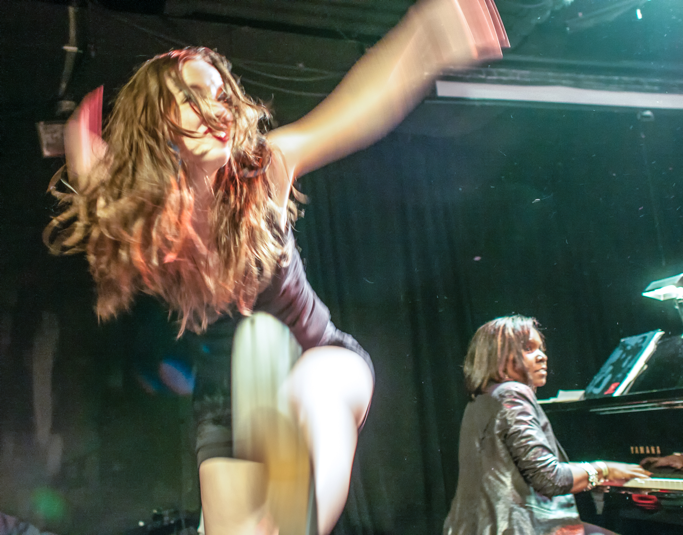 Michelle Dorrance with Celebrate Great Women of Blues & Jazz at le Poisson Rouge at Winter Jazzfest 2013