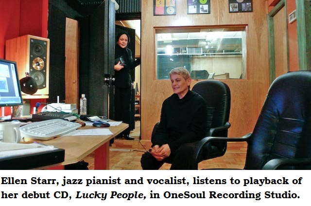 Ellen Starr at Onesoul Recording Studio in New York City