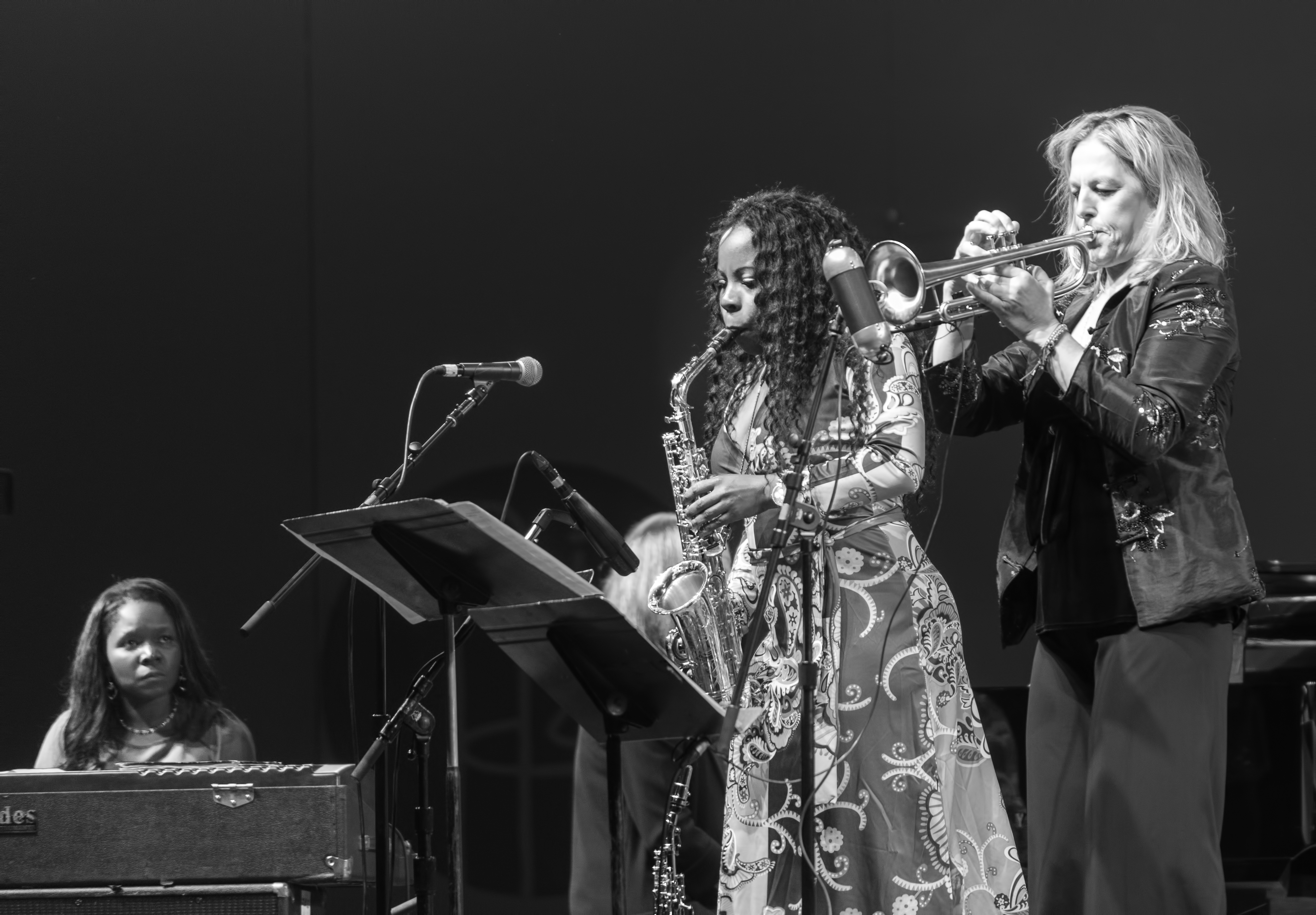 Shamie Royston, Tia Fuller and Ingrid Jensen with a Tribute to Geri Allen at the Monterey Jazz Festival 2018