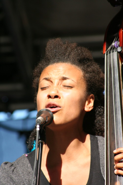 Esperanza Spalding Detroit Jazzfest 2008
