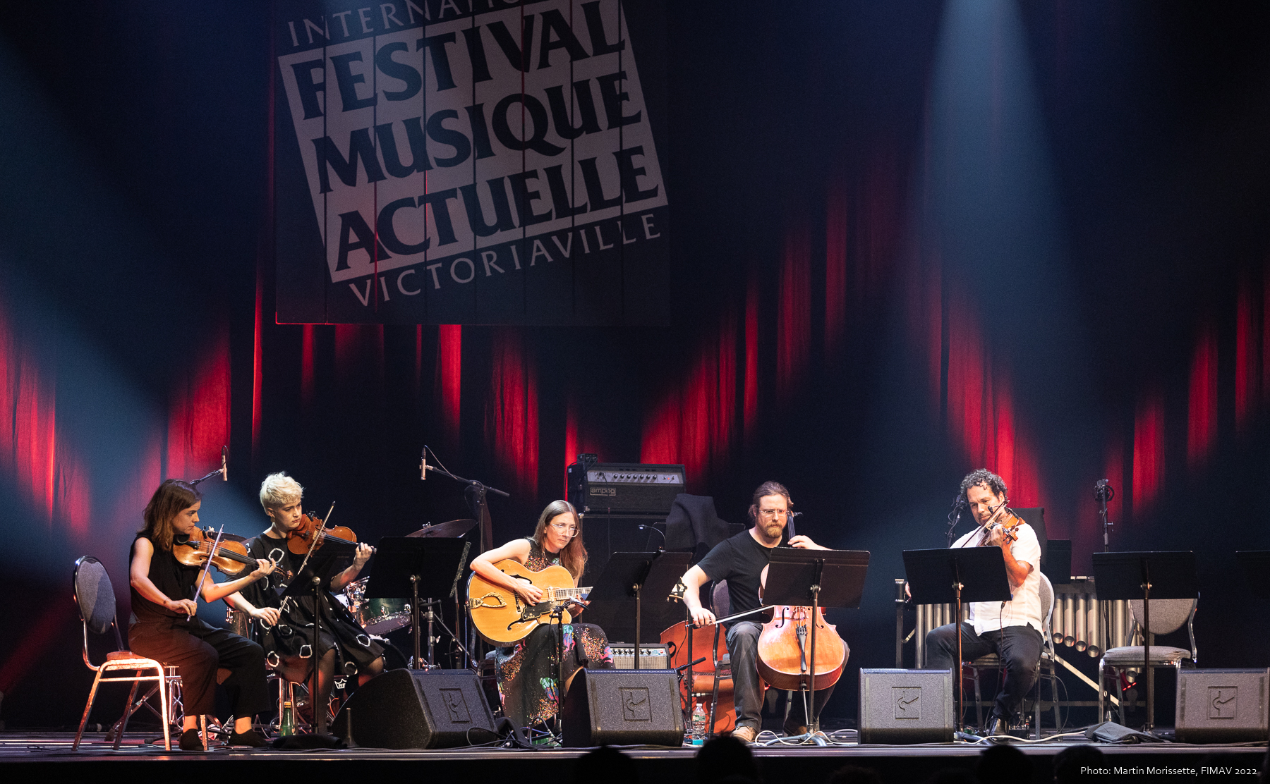 Mary Halvorson and the Mivos Quartet, Victoriaville, May 21 2022