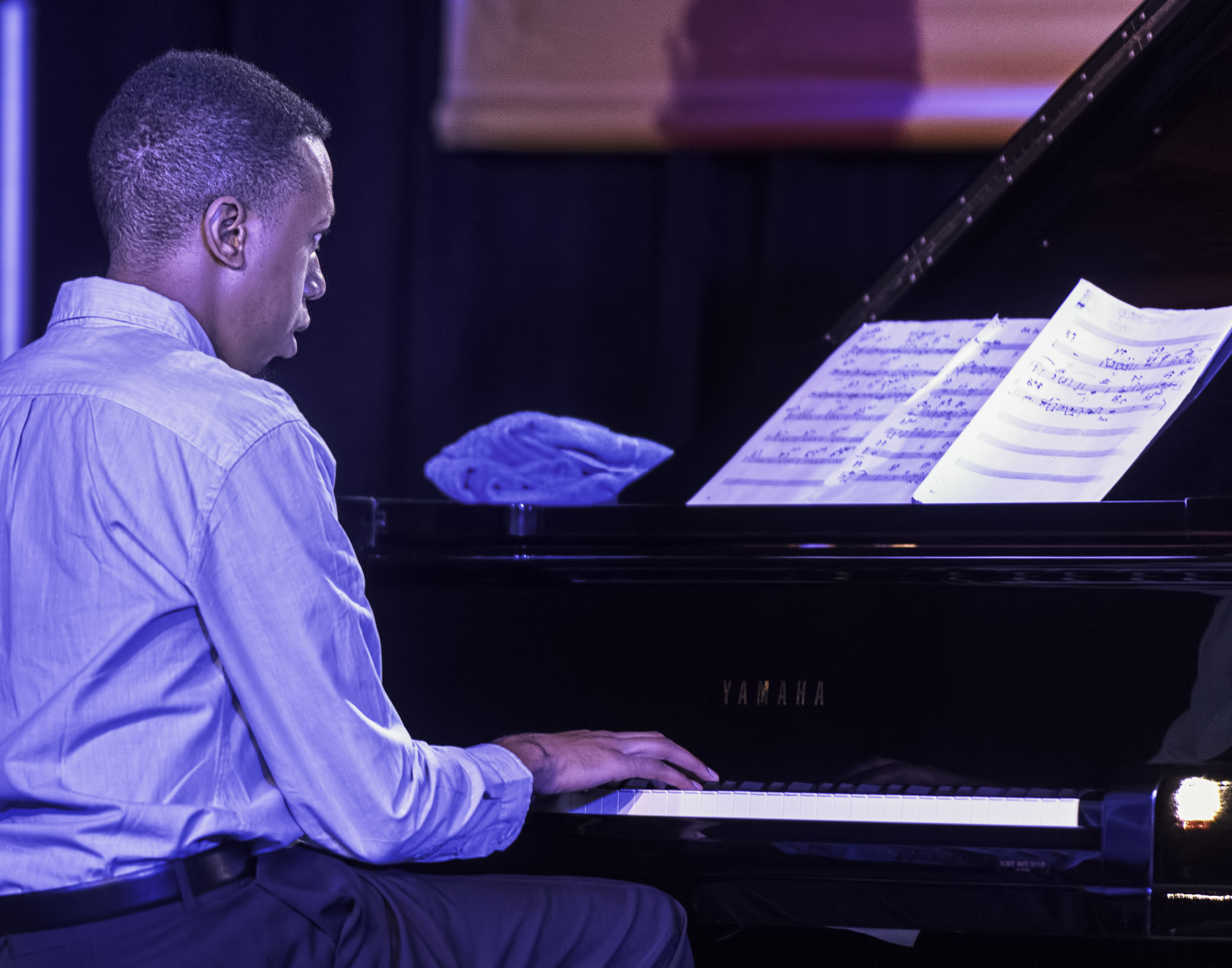 Lawrence Fields with the Joe Lovano Classic Quartet at the Monterey Jazz Festival