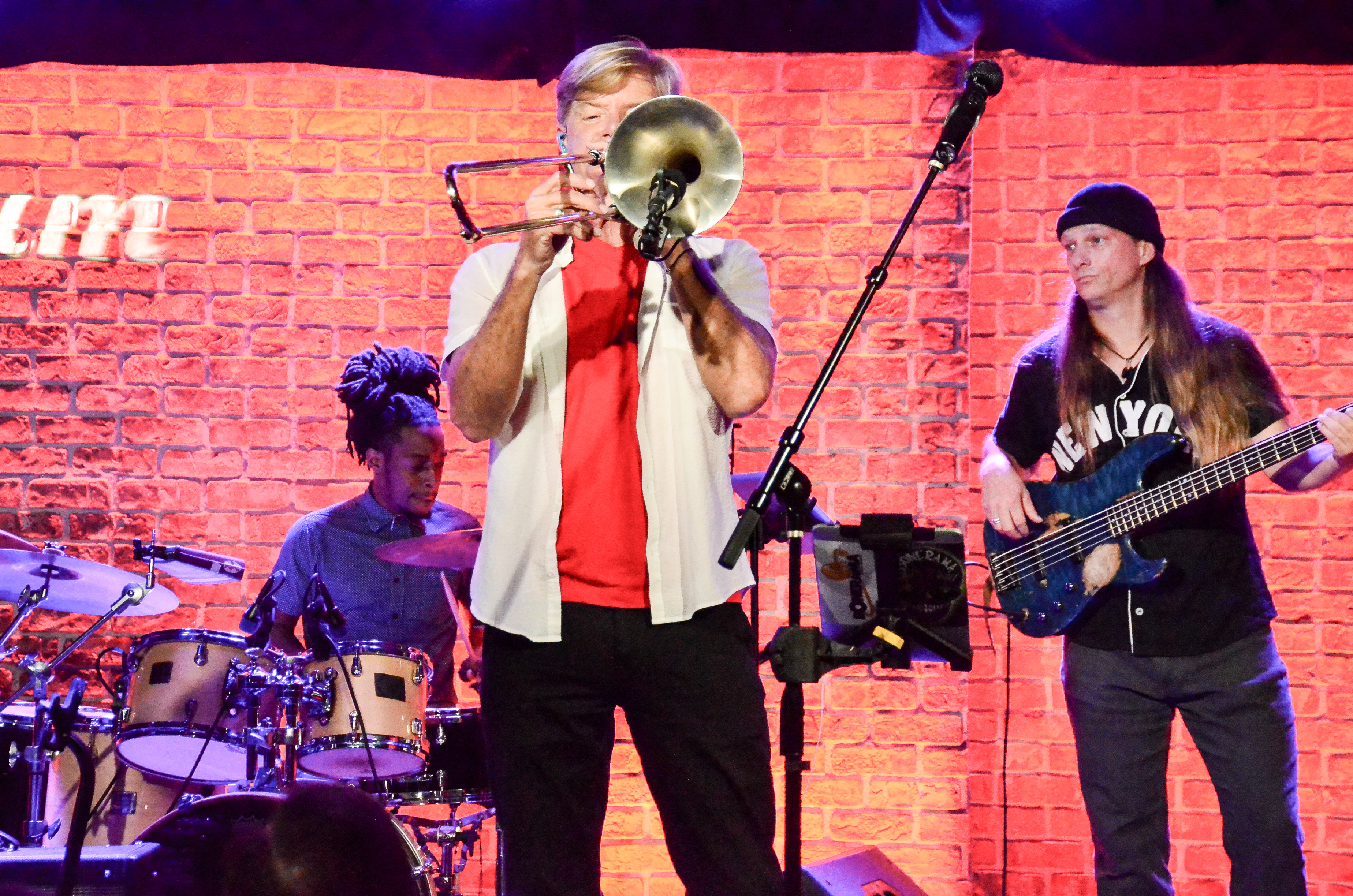 Bonerama at The Iridium in NYC on July 29, 2017.  — jazz photo by Christine Connallon | All About Jazz