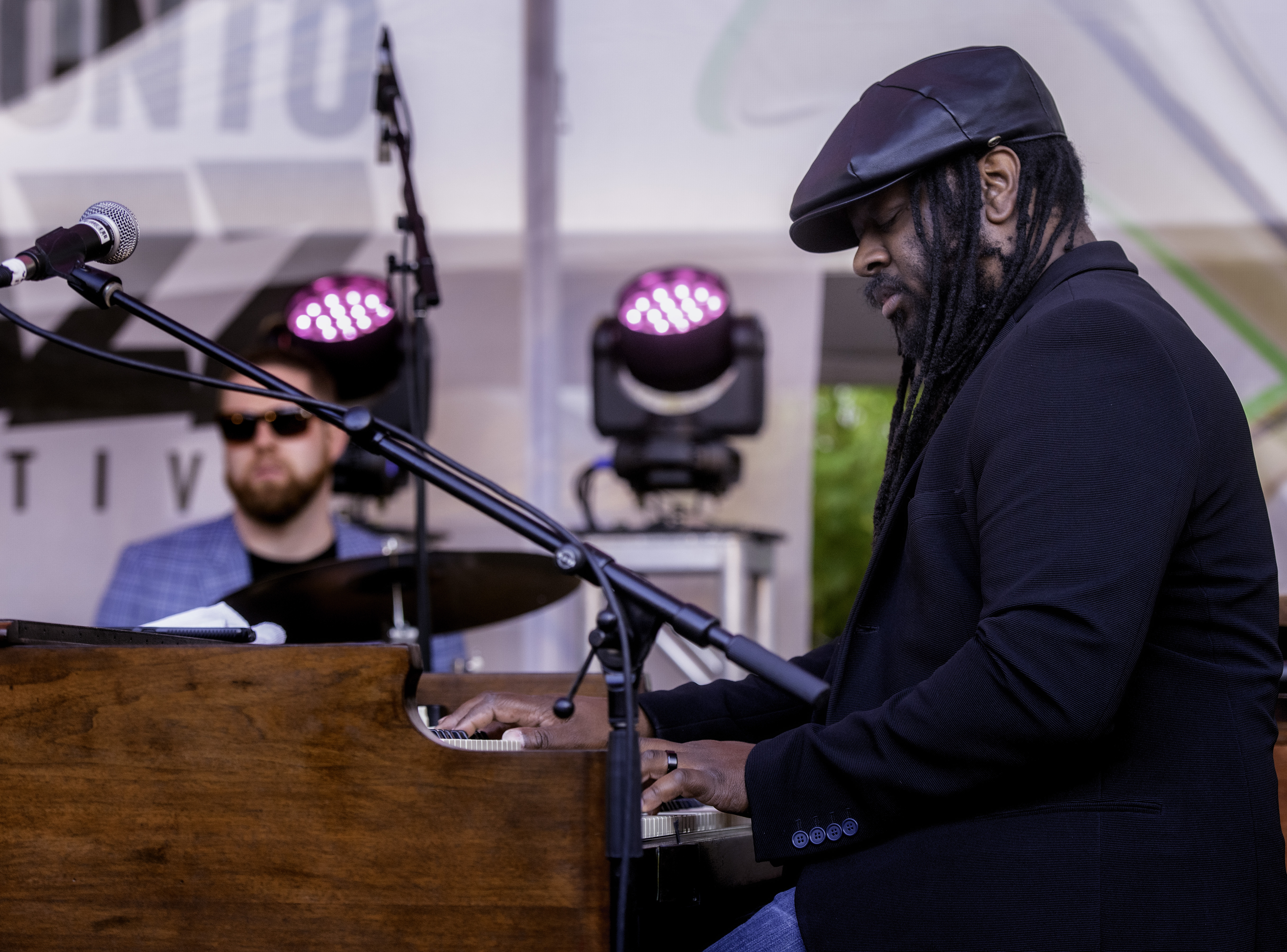 Delvon Lamarr and Doug Octa Port with Delvon Lamarr Organ Trio at the Toronto Jazz Festival 2019