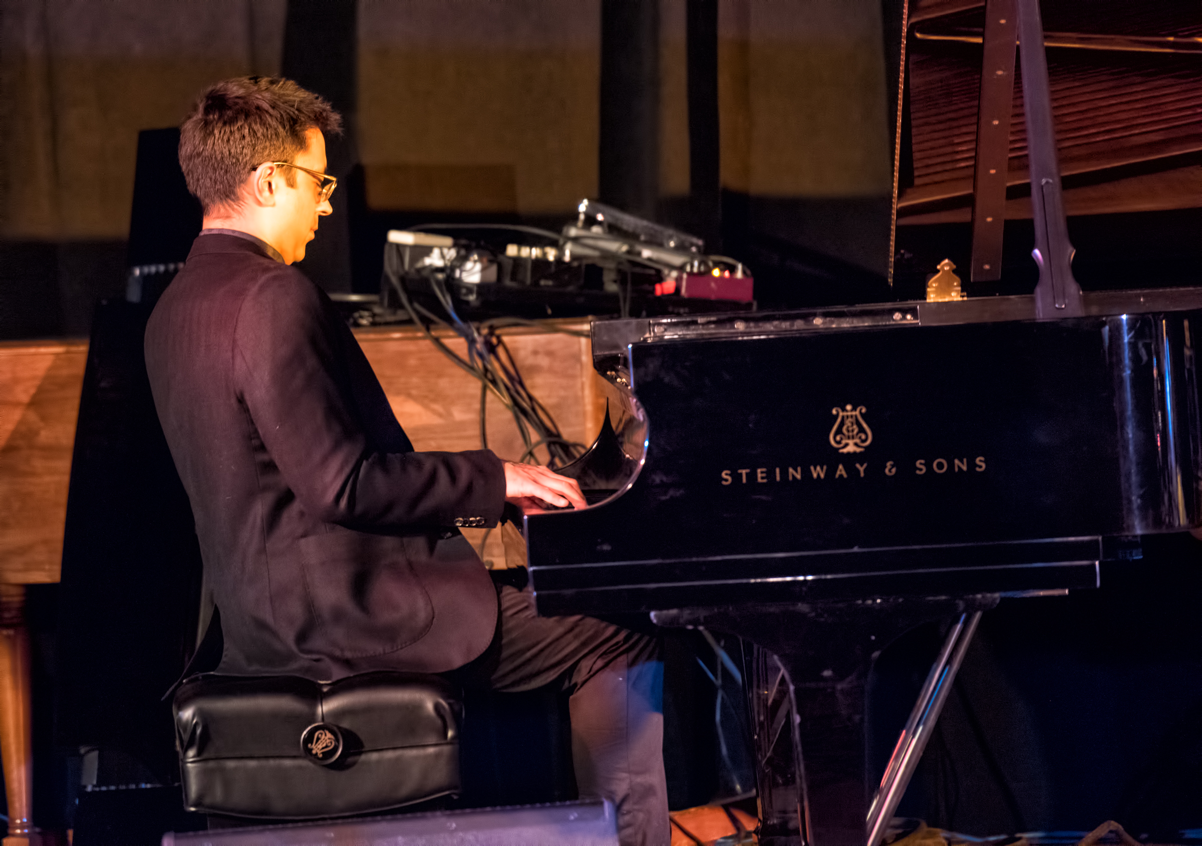 Vijay Iyer with Trio 3 at the Nyc Winter Jazzfest 2015