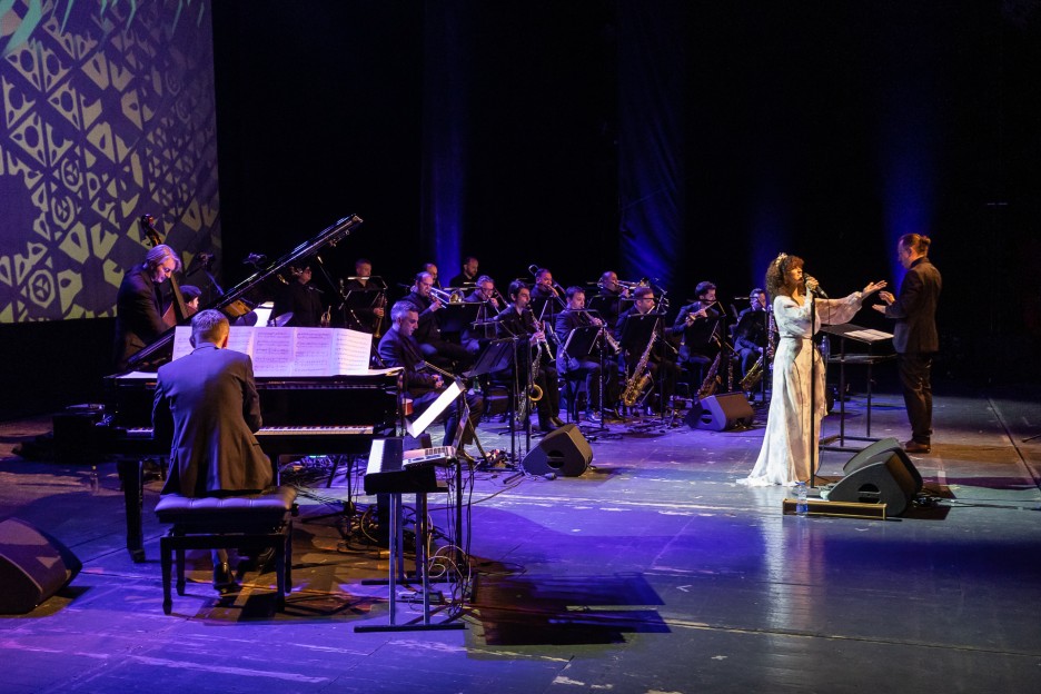Maria Mendes and the Macedonian National Jazz Orchestra