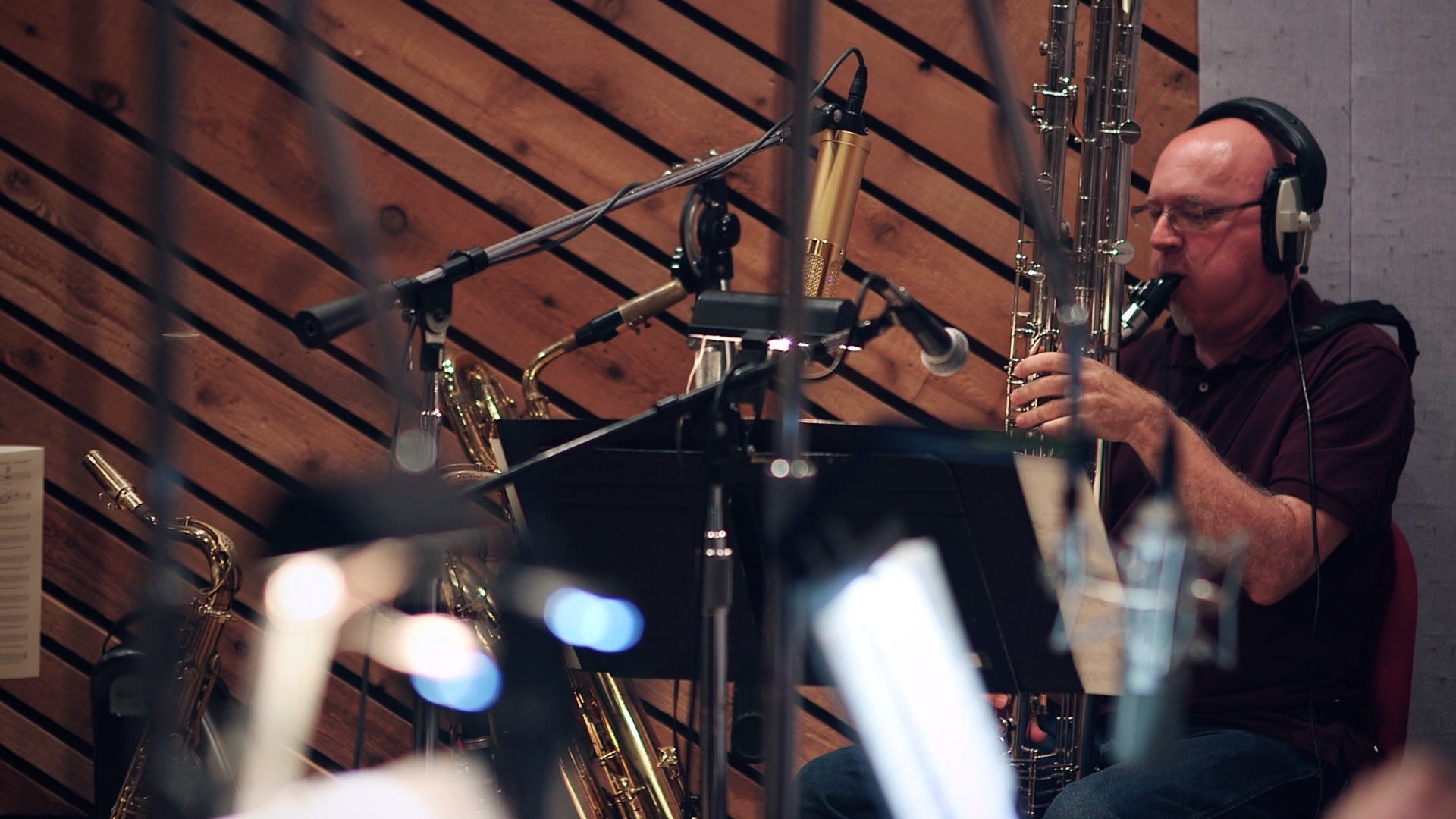 Frank macchia on contrabass clarinet