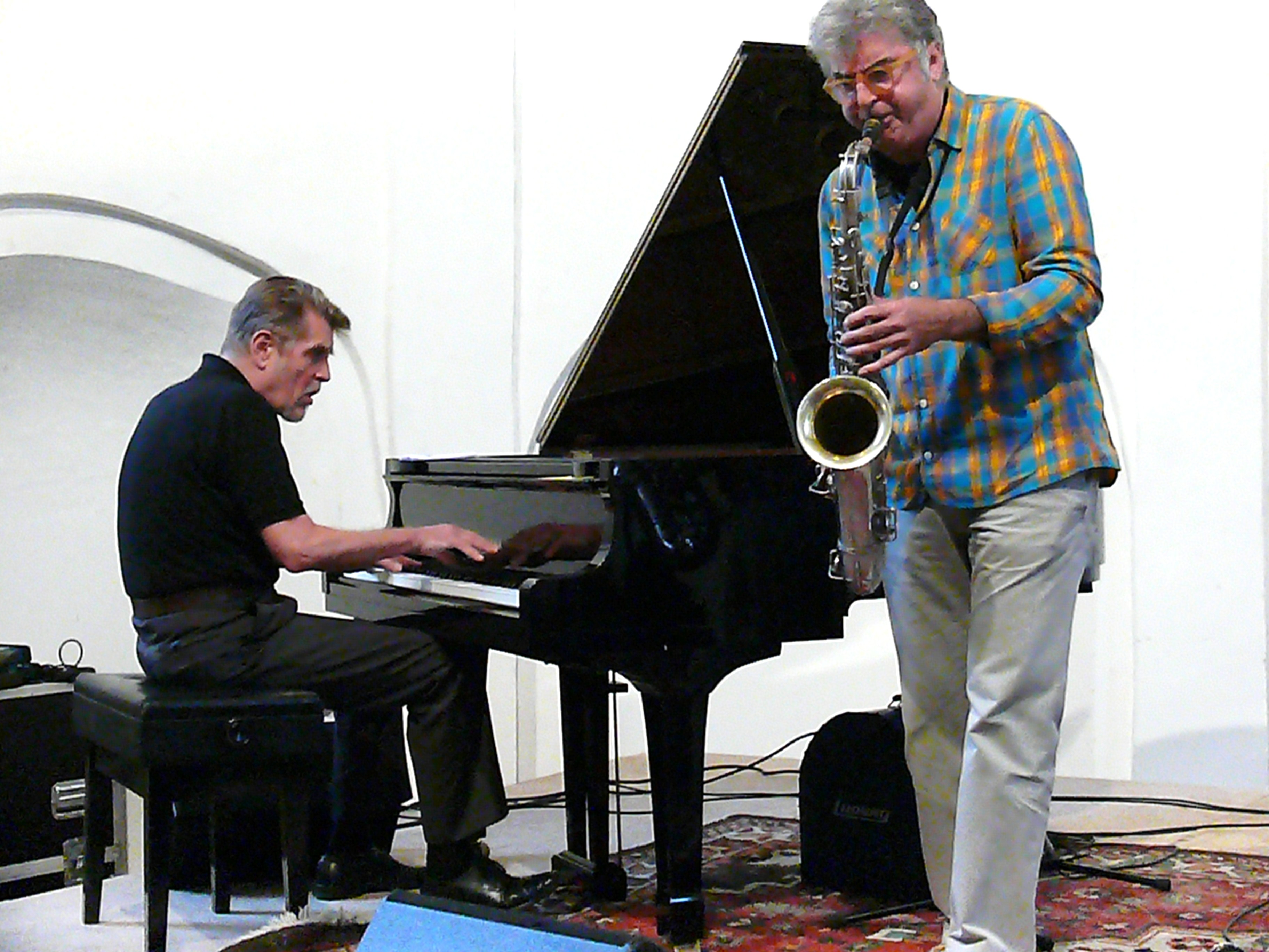 Alexander Von Schlippenbach and Daniele D'Agaro in Groningen, August 2011