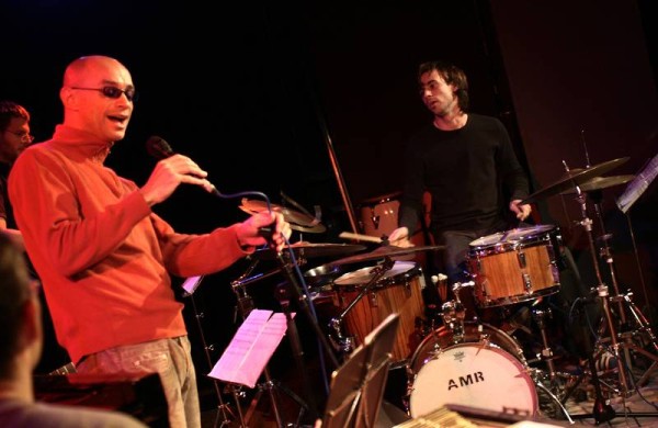 Ernie Odoom and Alexandre Babel with "Liquid Groovement" at the Sud Des Alpes, Amr, Geneva, Switzerland, 2005