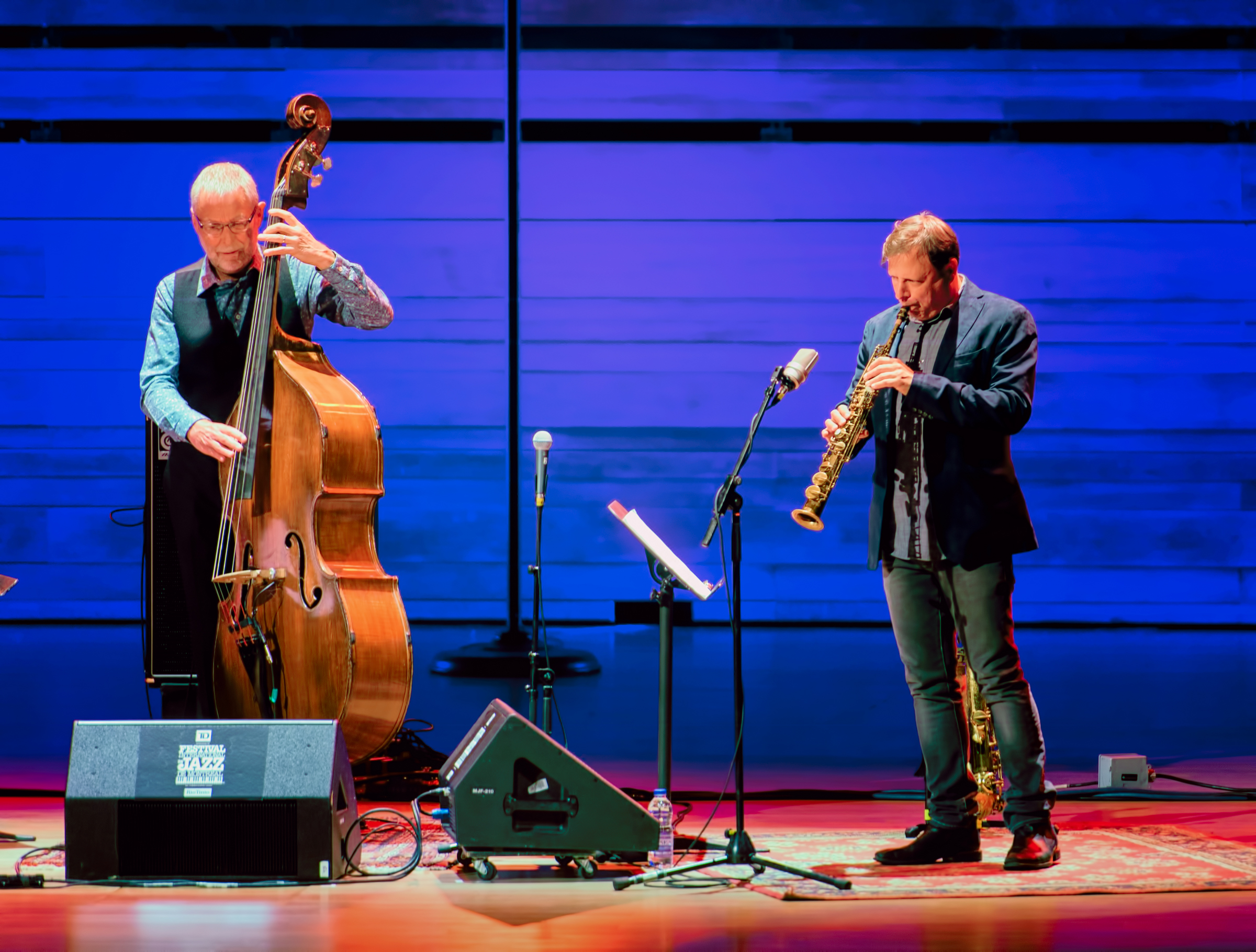 Dave Holland and Chris Potter with Zakir Hussain at The Montreal International Jazz Festival 2018