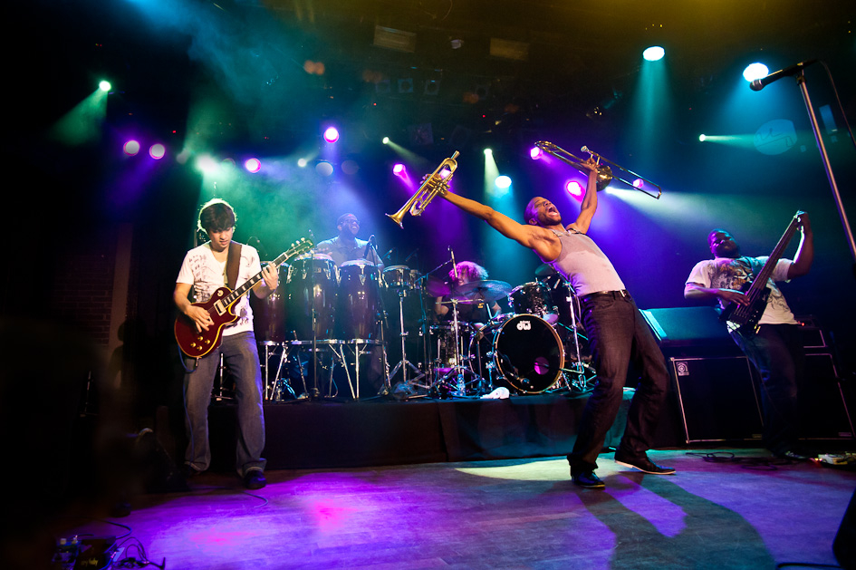 Trombone Shorty at the 43 Barcelona Vol-Damm Jazz Festival