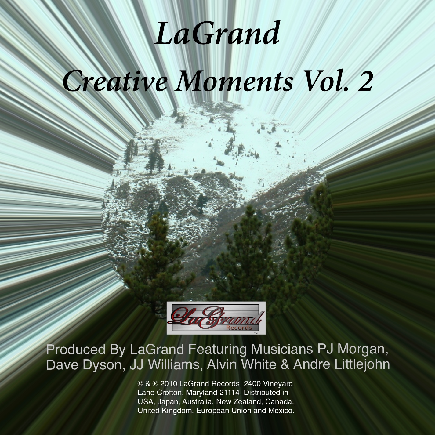 Creative Moments Vol. 2 CD Jacket 2